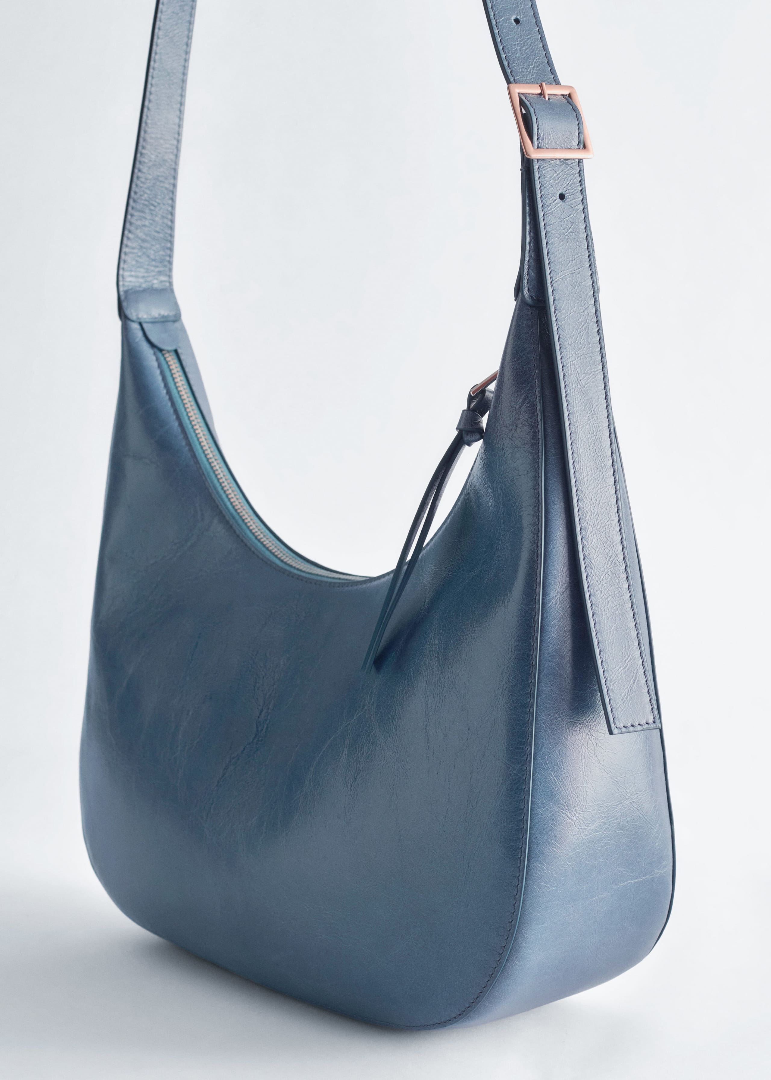 Image of Leather Crossbody Bag