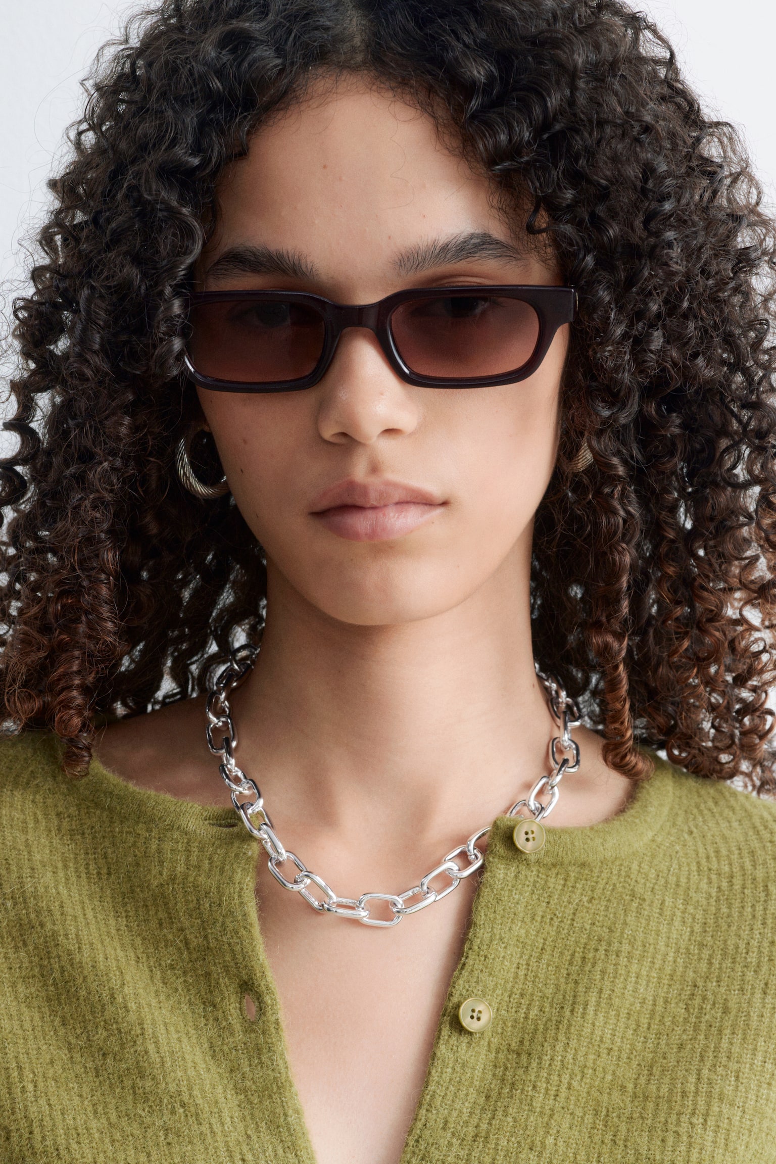 Chain Necklace - כסף/כסף - 1