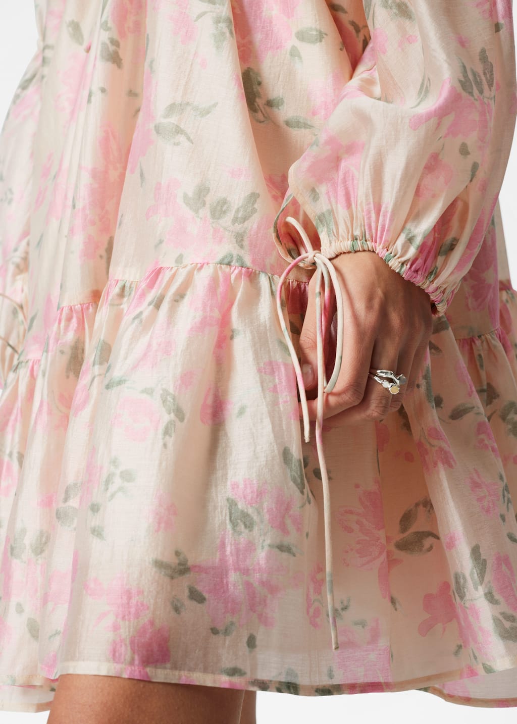 Image of Flounced Mini Dress