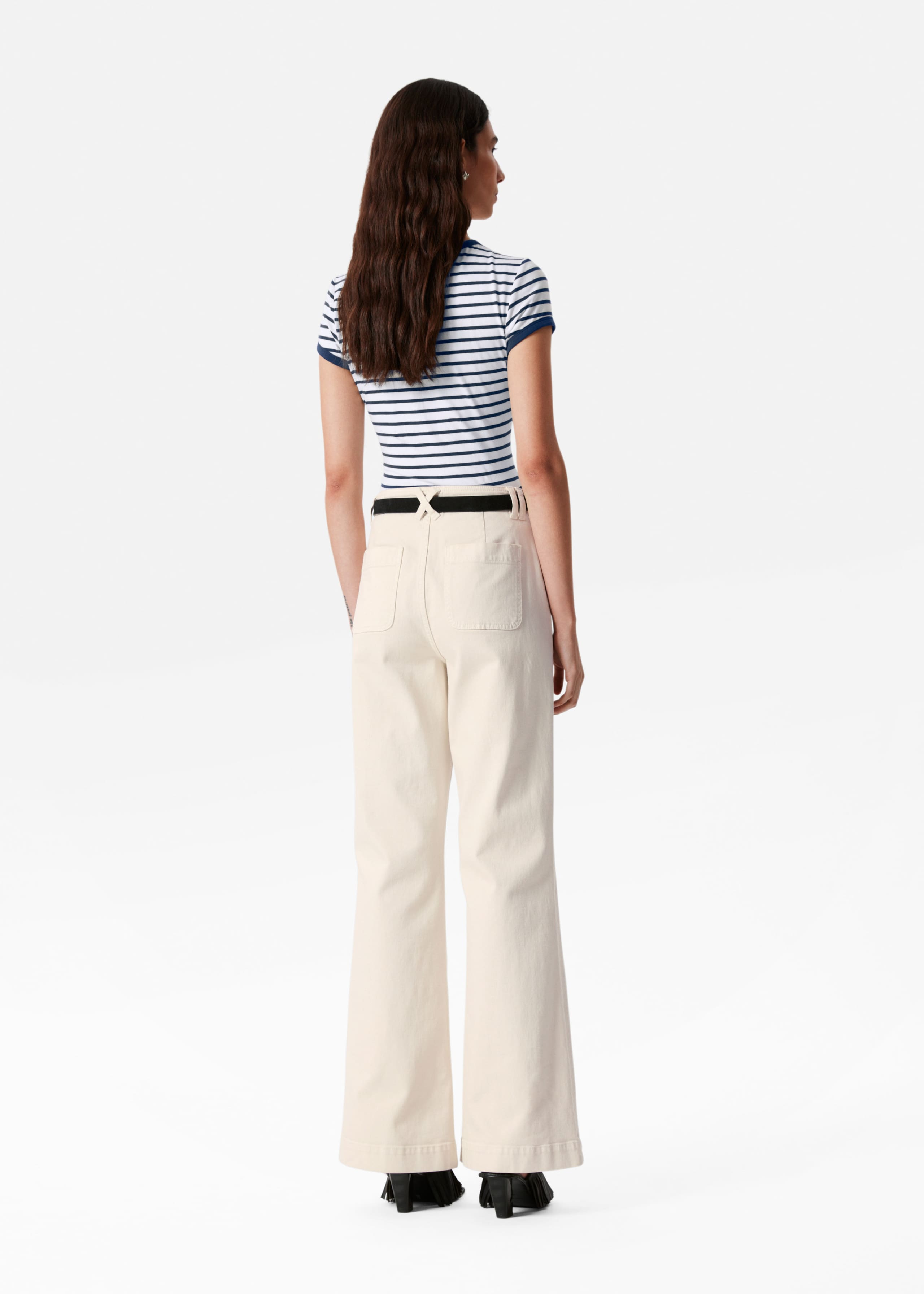 Image of Cap-Sleeve T-shirt