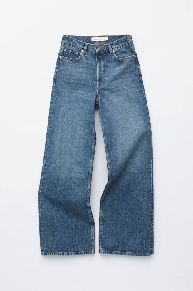 Jeans a gamba larga - Blu medio/Azzurro/Azzurro/Blu/Bianco/Nero - 1