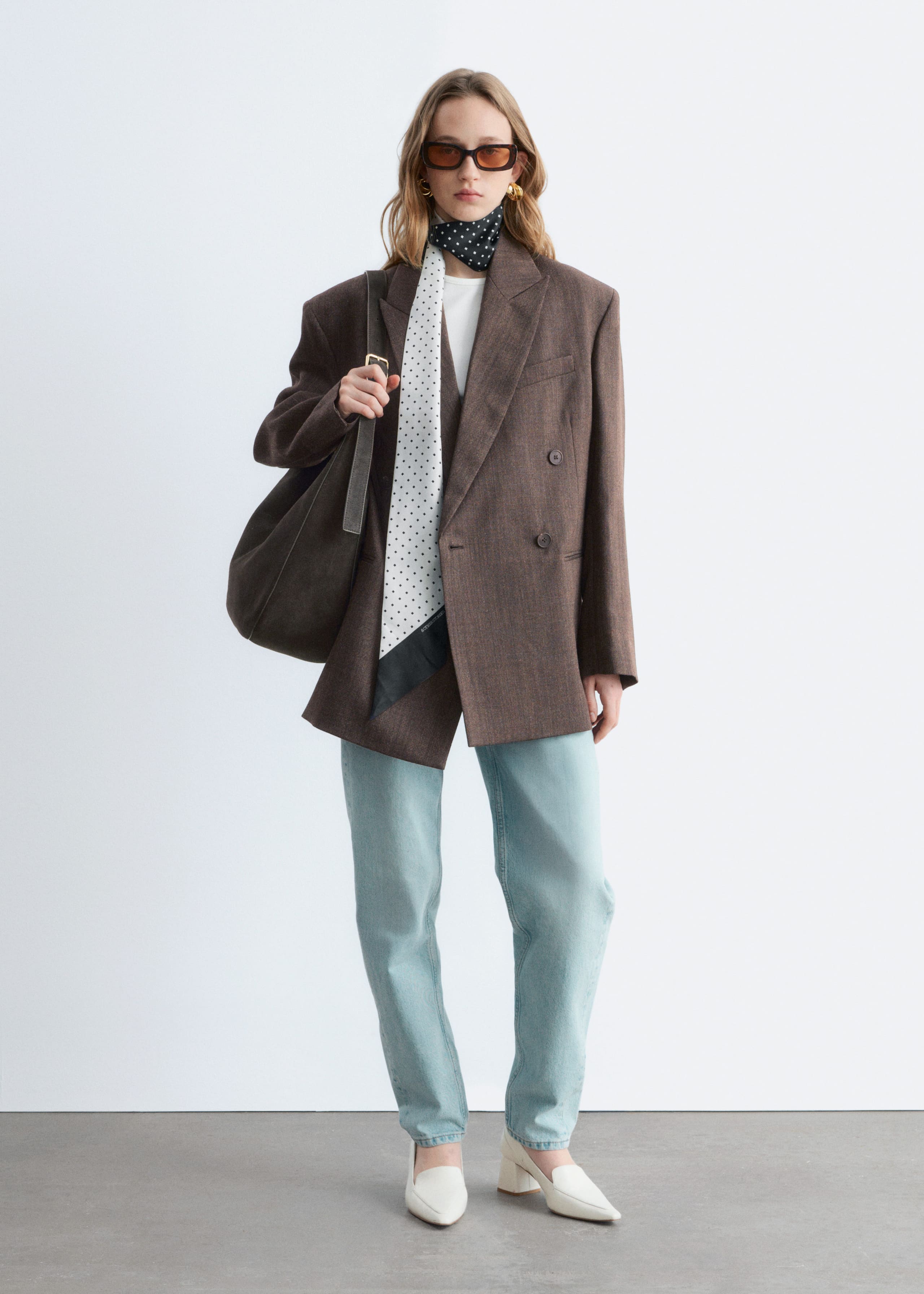 Image of Double-Breasted Wool Blazer