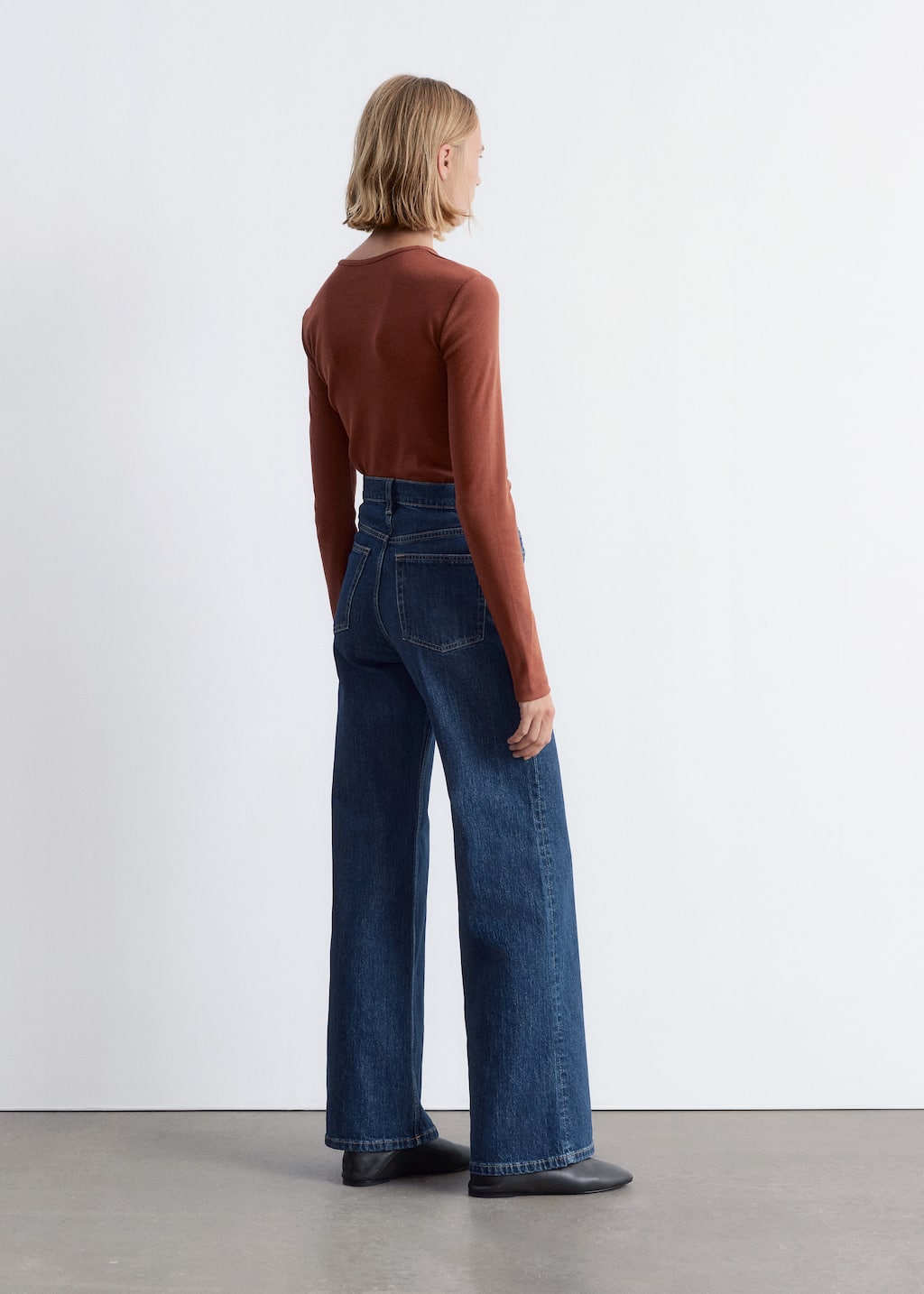 Image of Wide-Leg Jeans