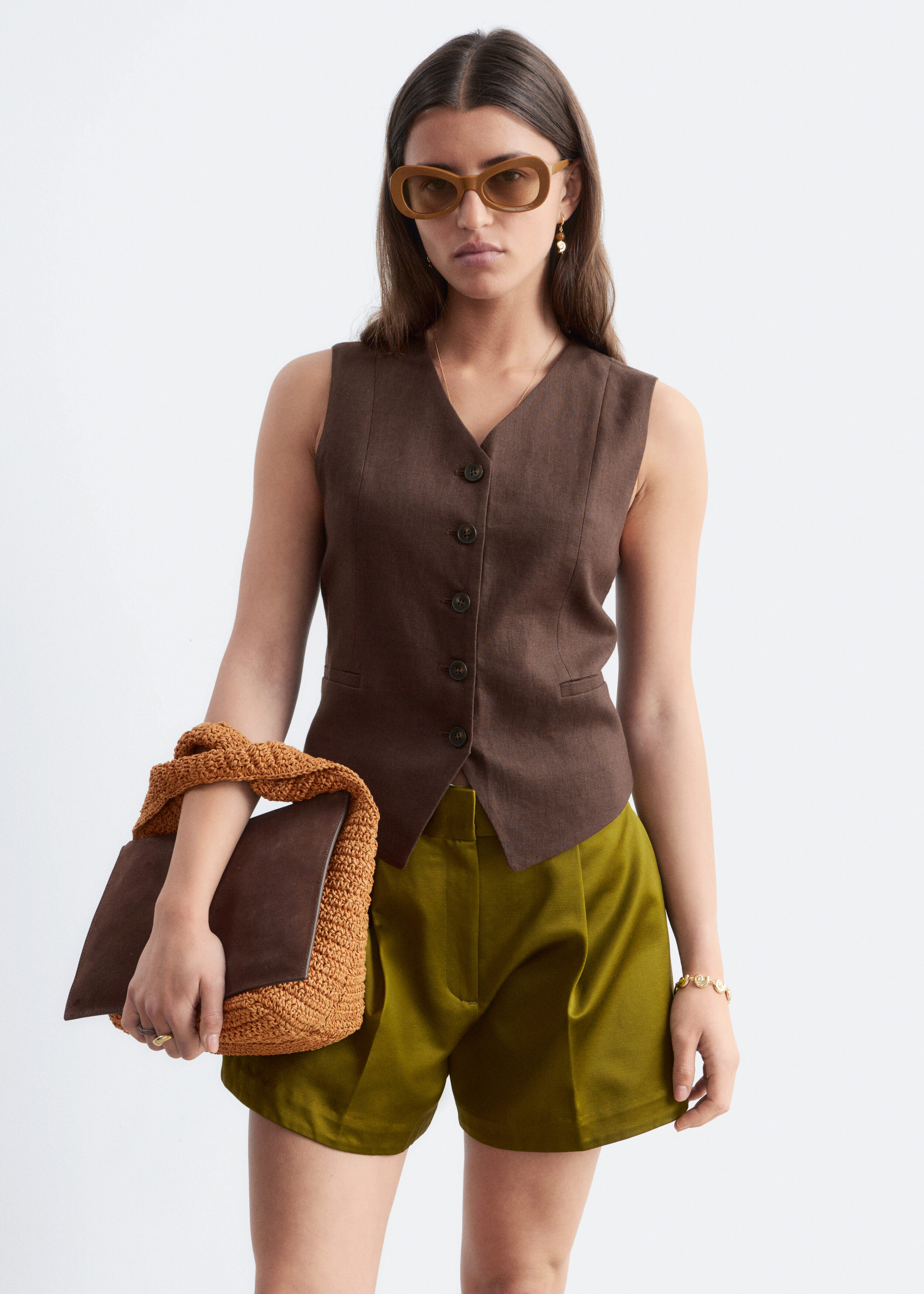 Linen Waistcoat