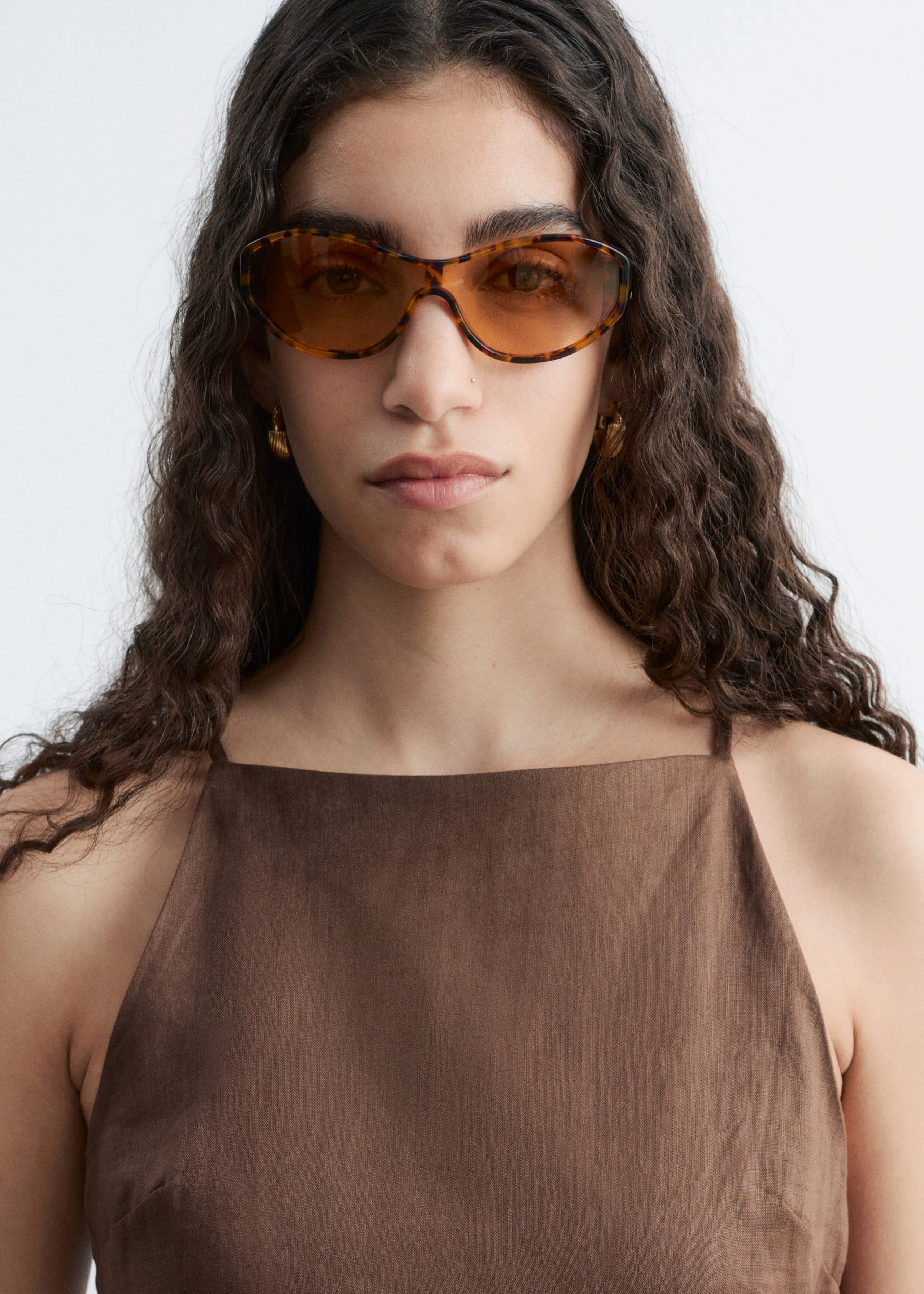 Image of Linen Mini Dress