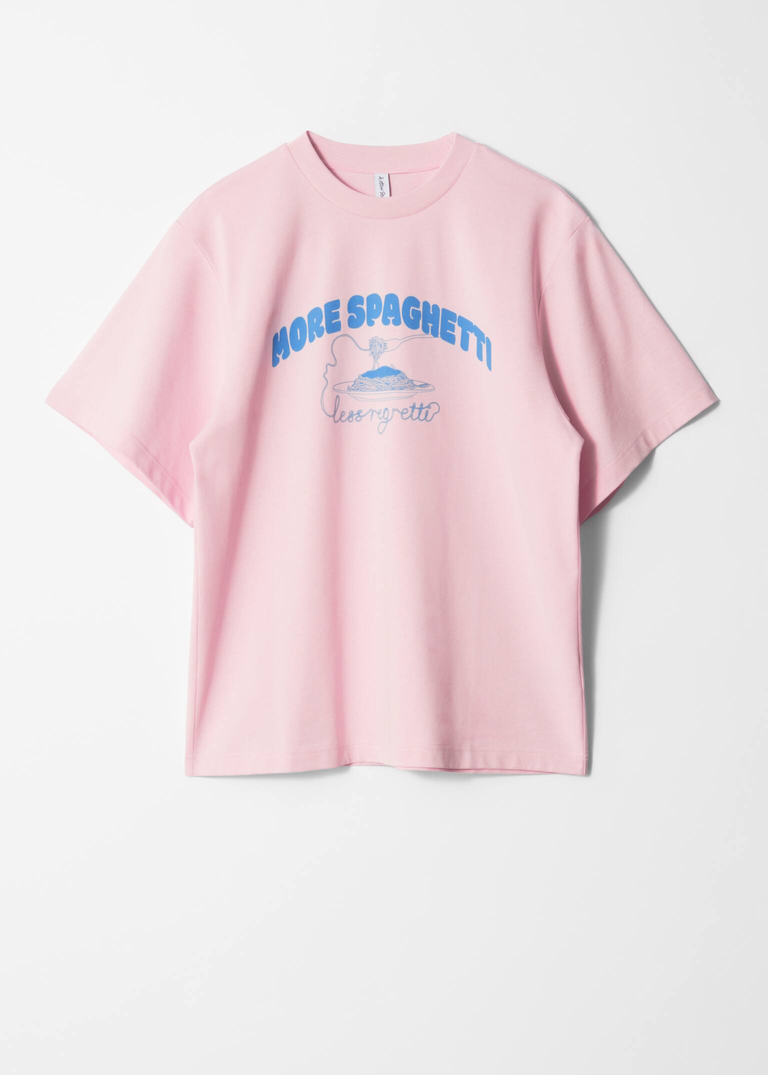 Bedrucktes Oversized-T-Shirt - Rosa/Druckmuster/Weiß/Print - 2