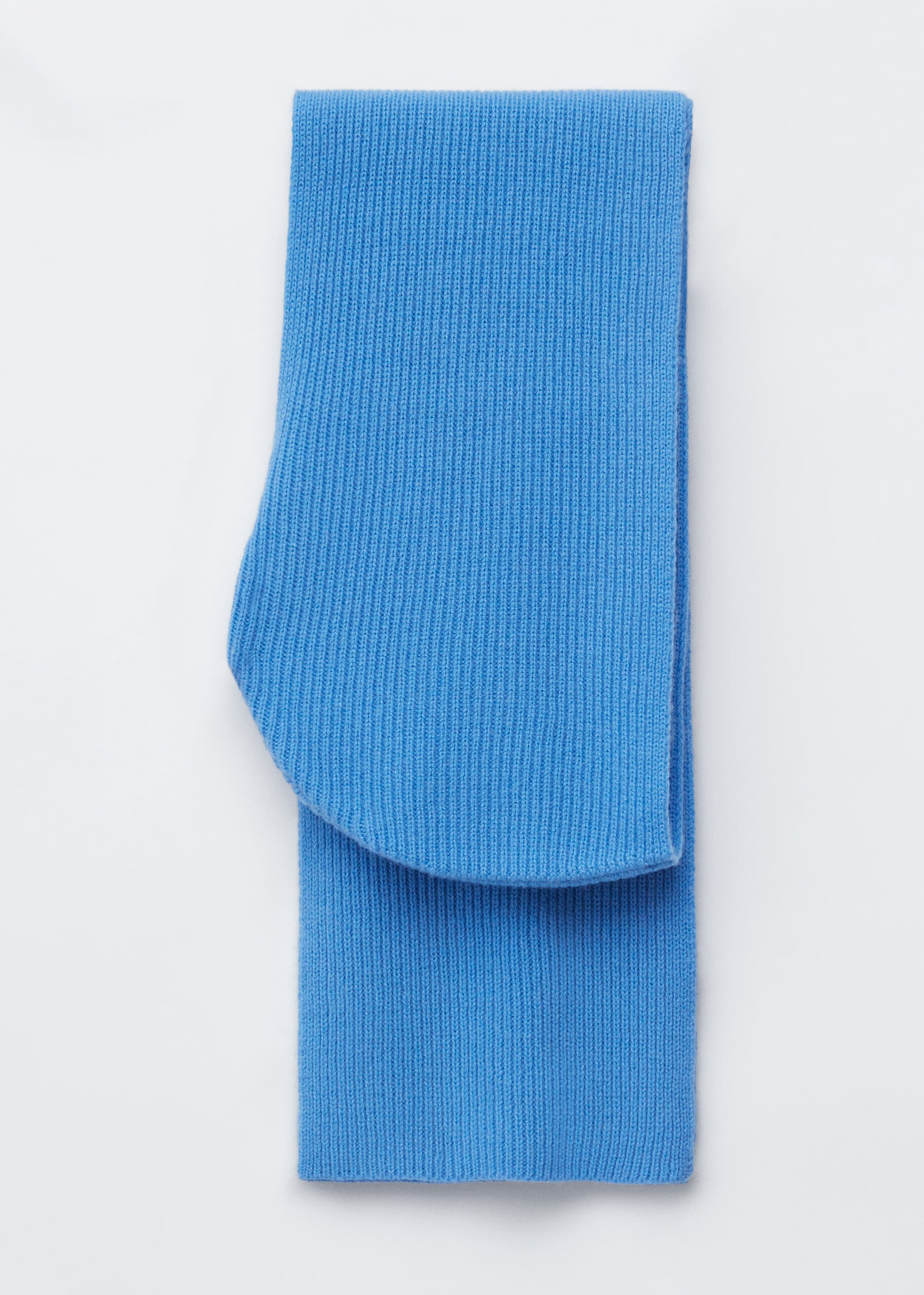 Grösseres Bild ansehen: Kapuzenschal aus Wolle - Blau - DAMEN | H&M CH 3