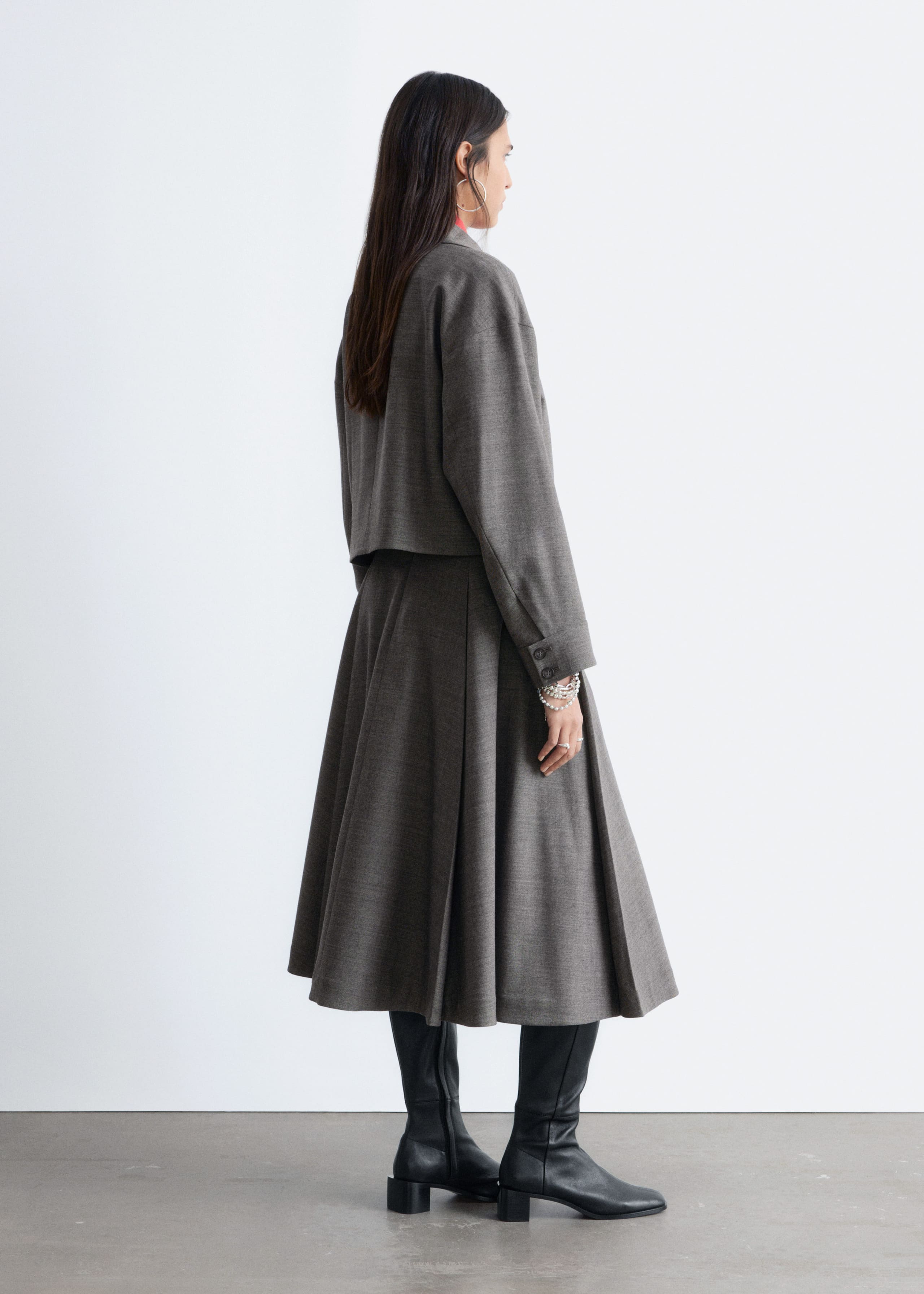 Image of Short Wool Jacket