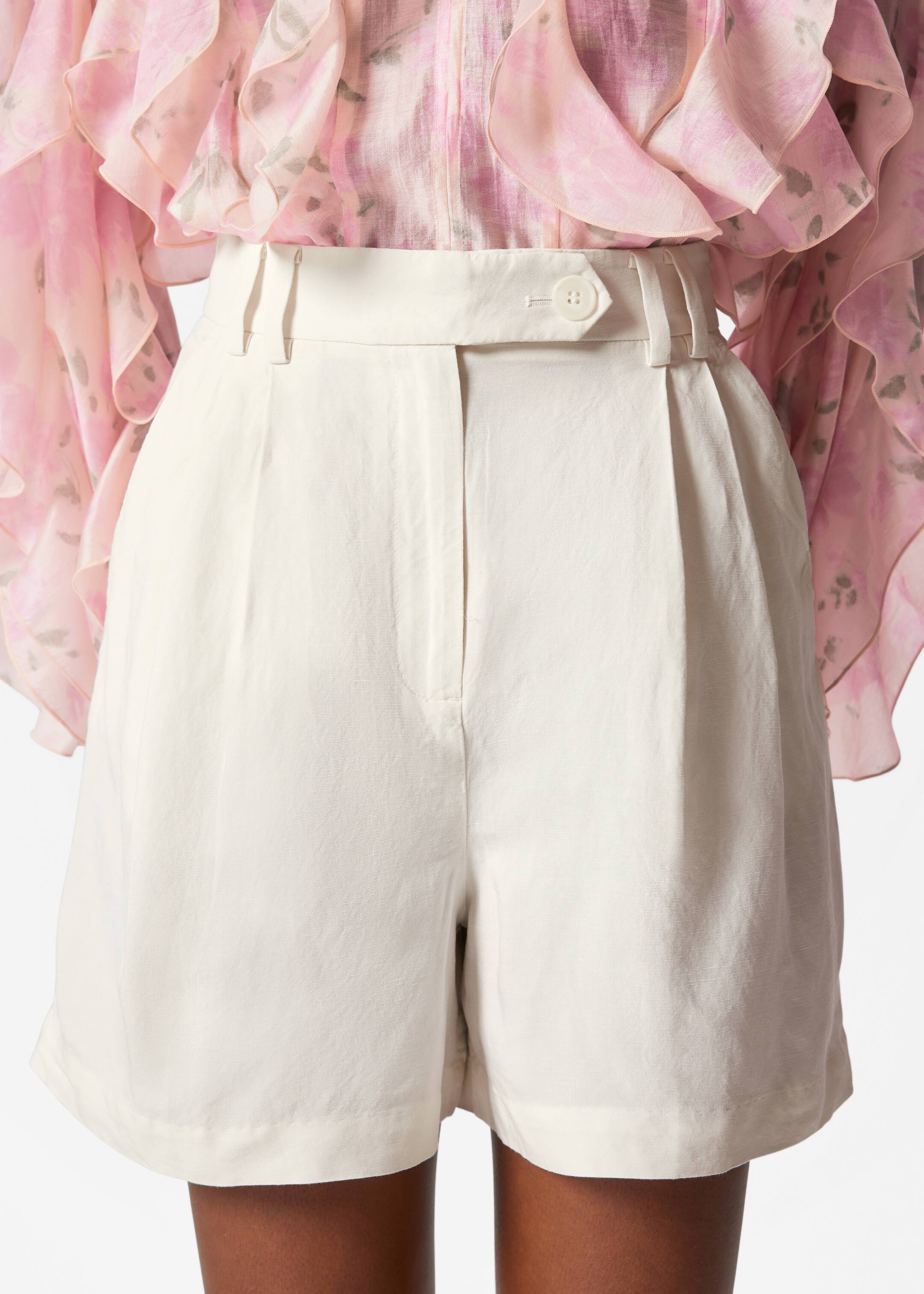 Größeres Bild anzeigen: Elegante Shorts - Weiß - Ladies | H&M AT 3