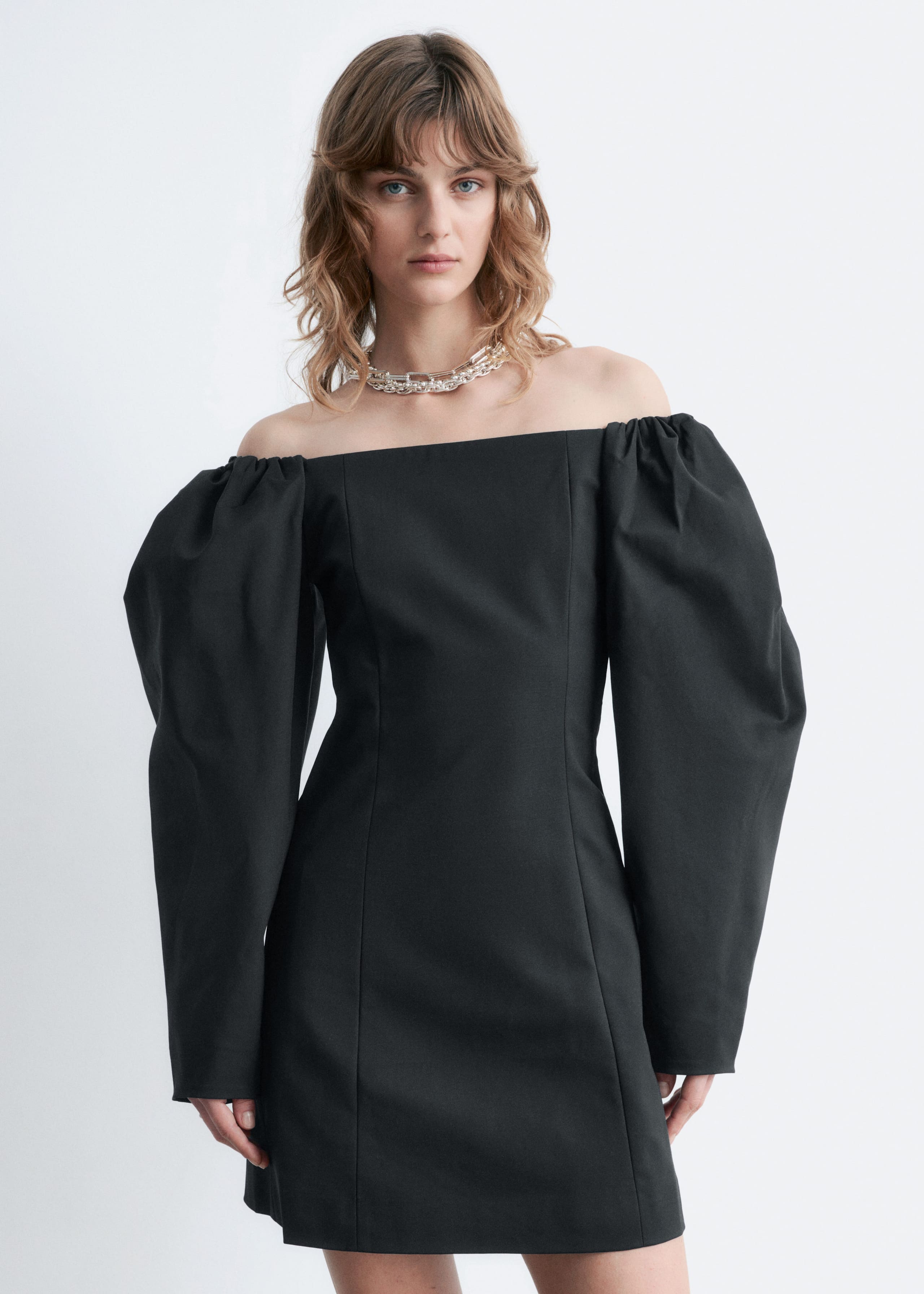 Image of Off-Shoulder Mini Dress