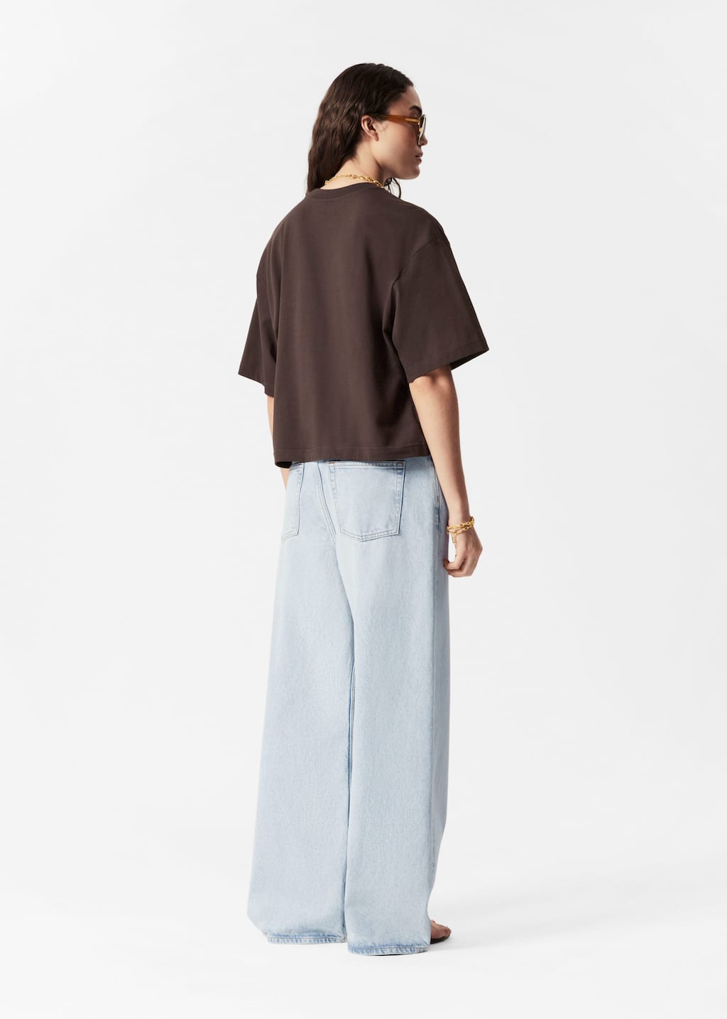 T-shirt structuré - Noir - Lookbook