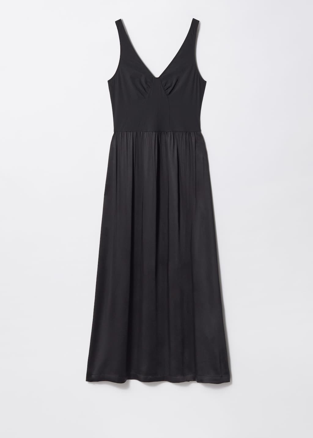 Robe midi sans manches - Taupe - Still Life