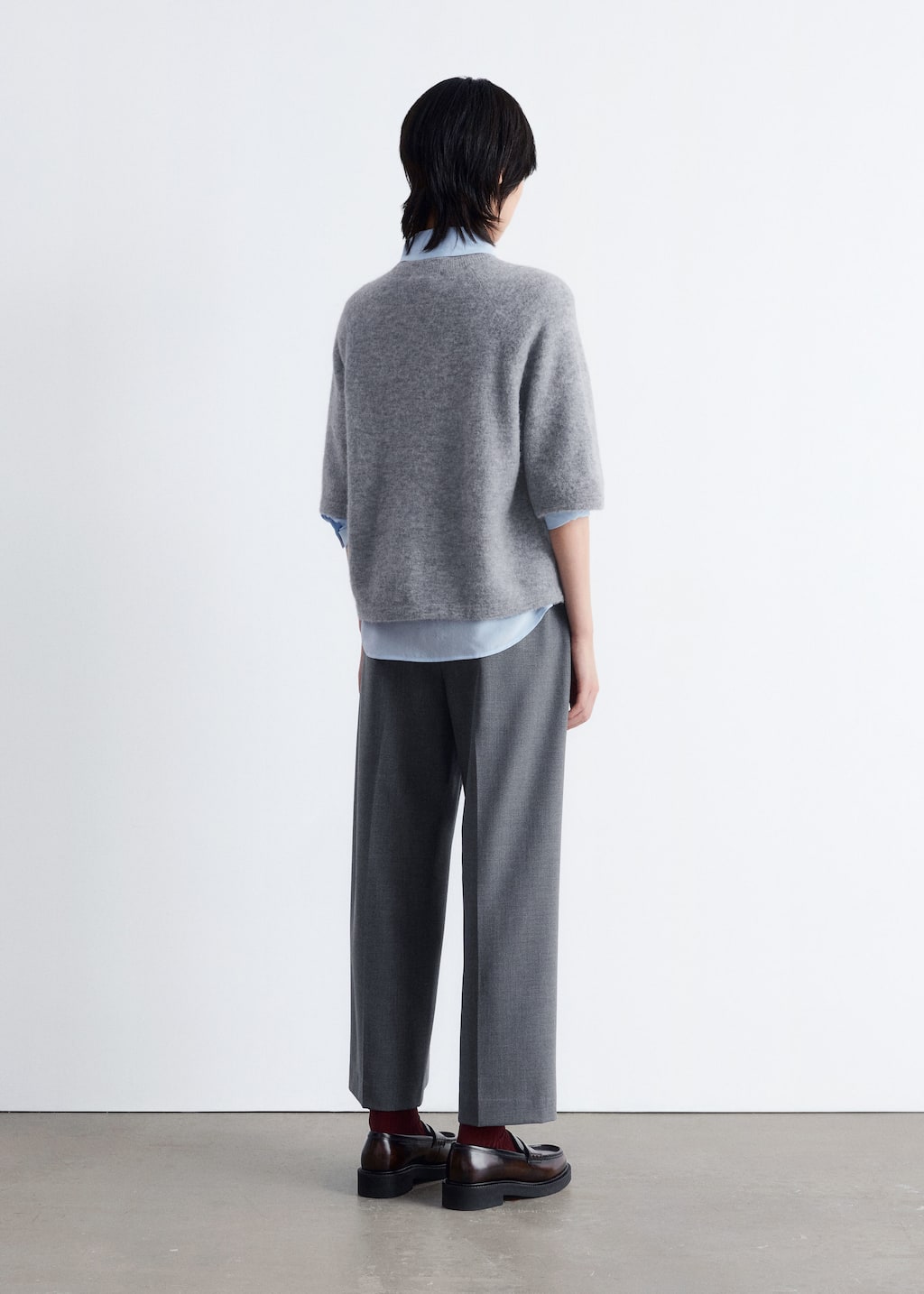 Image of Alpaca-Blend Knitted Top