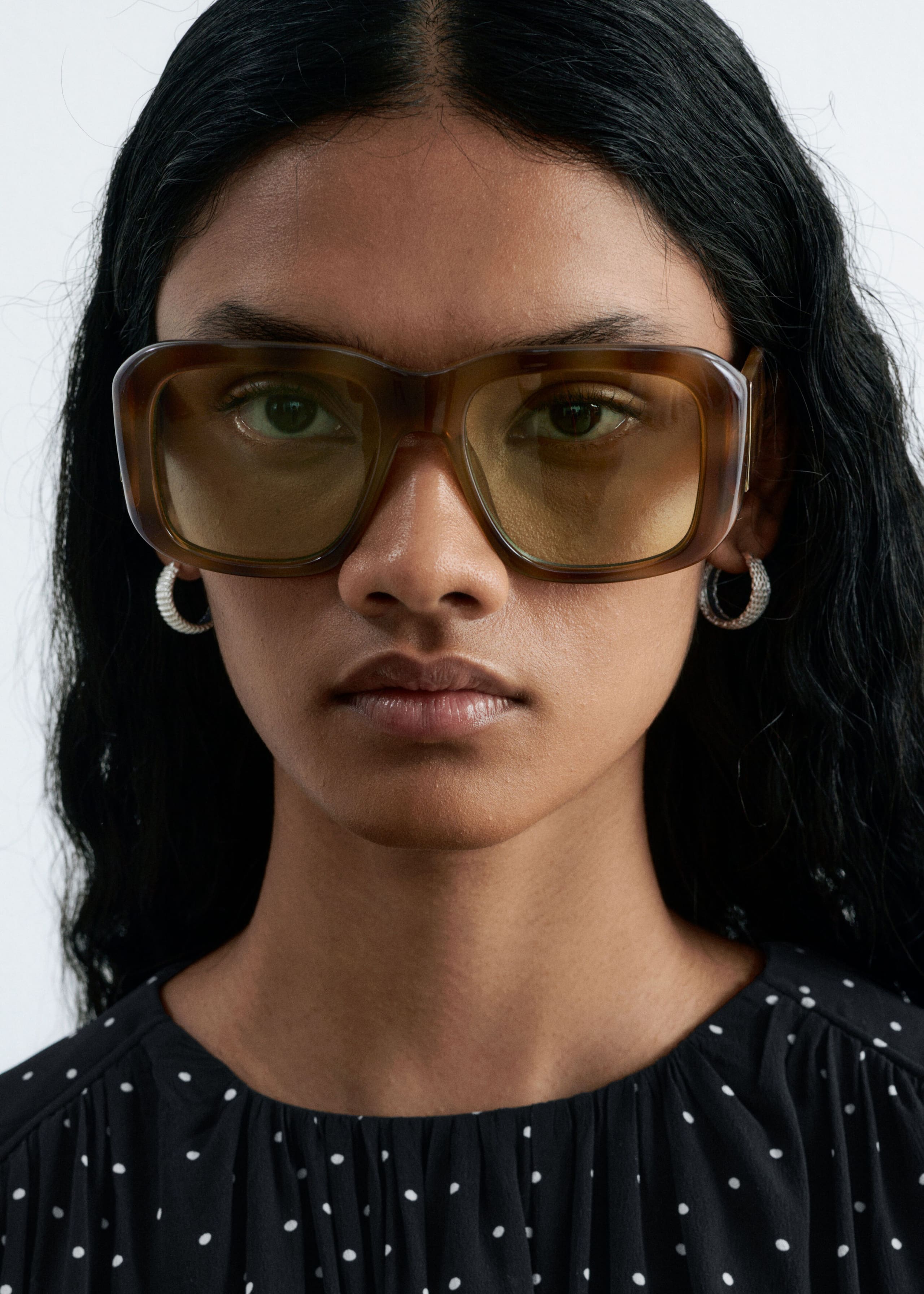 Oversized Sunglasses - Brown/Tortoiseshell - Still Life