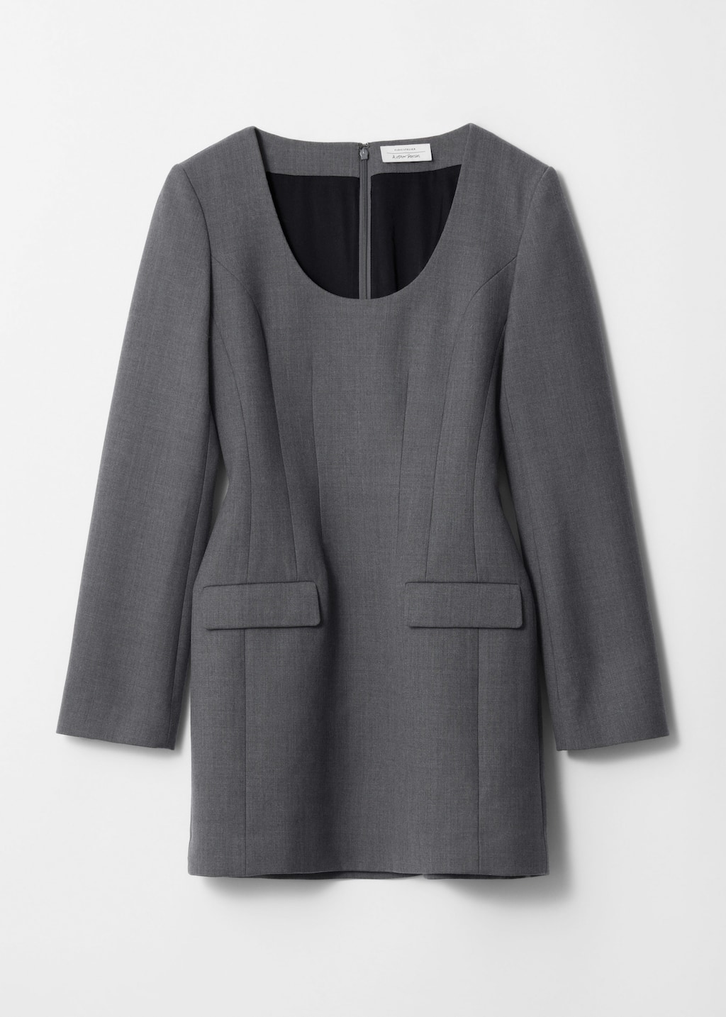 Waisted Tailored Mini Dress