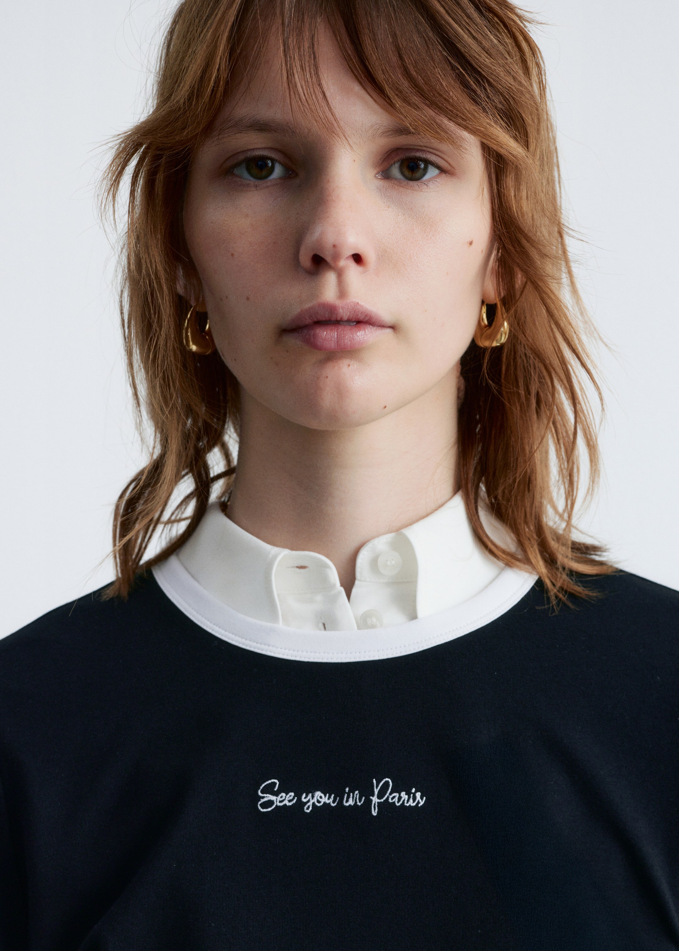 Grotere afbeelding bekijken: Geborduurd T-shirt - Zwart - DAMES | H&M NL 2