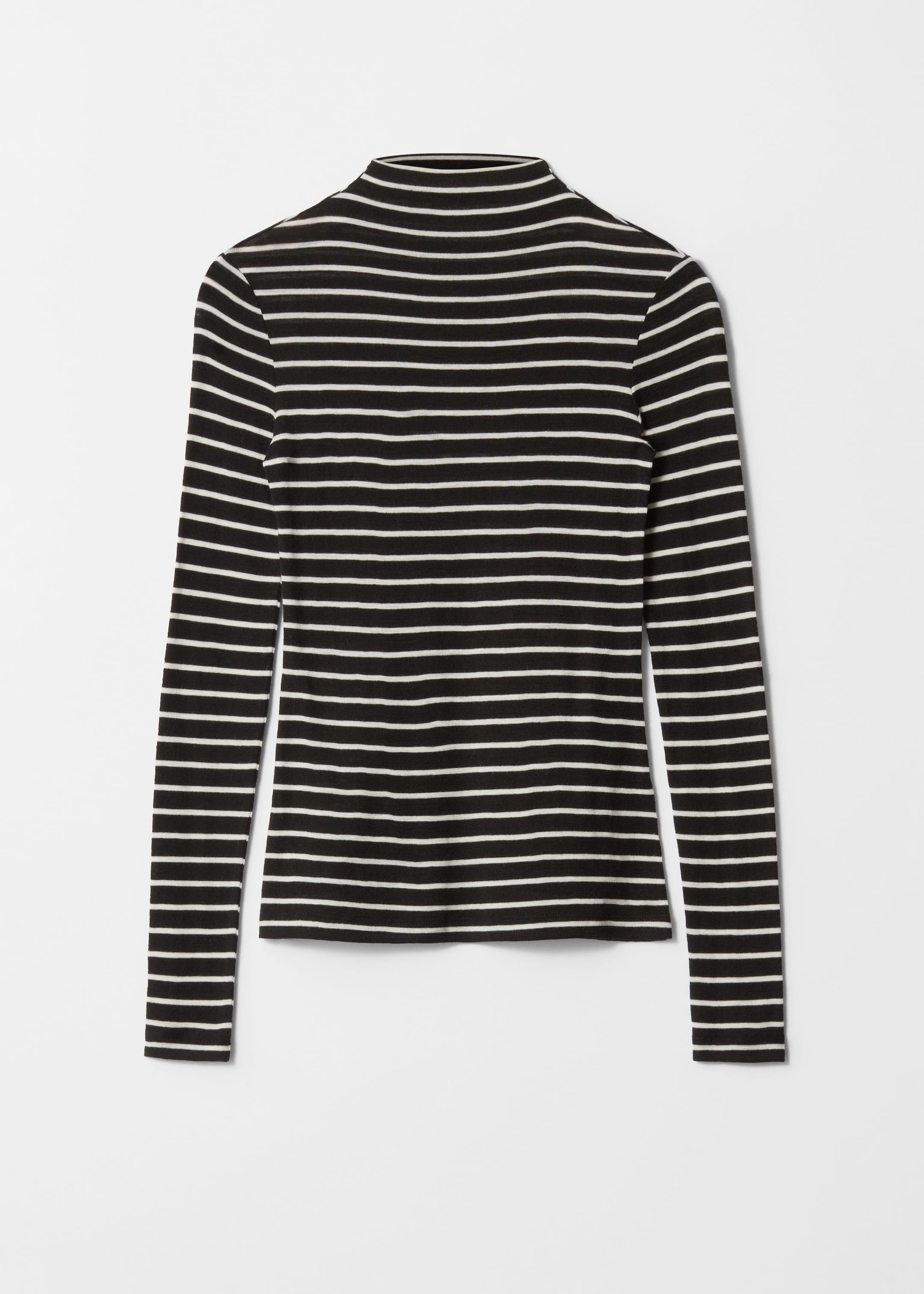 Nagyobb kép megtekintése: Garbós felső - Black Stripes - NŐI | H&M HU 1