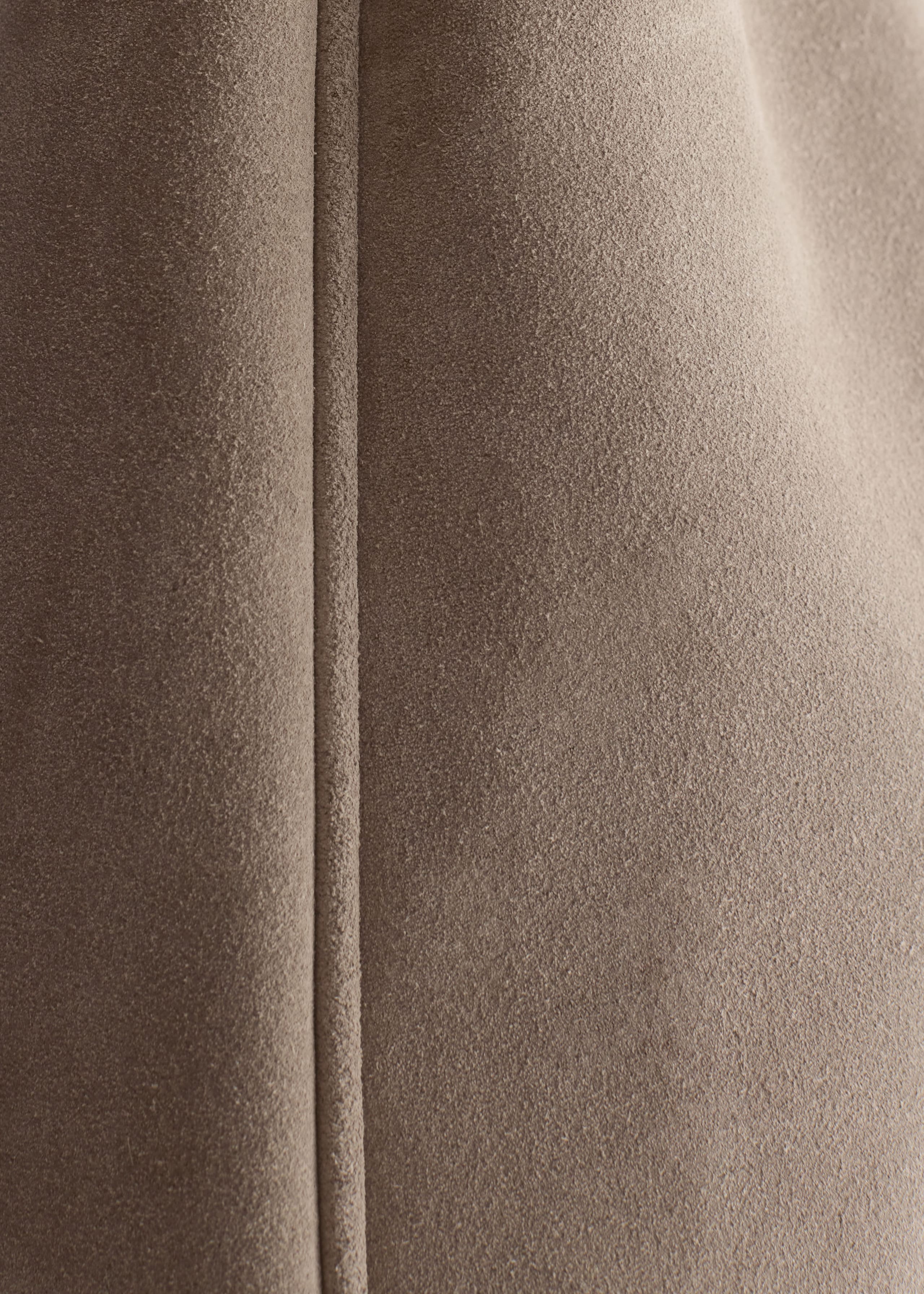 Image of Large Suede Tote Bag