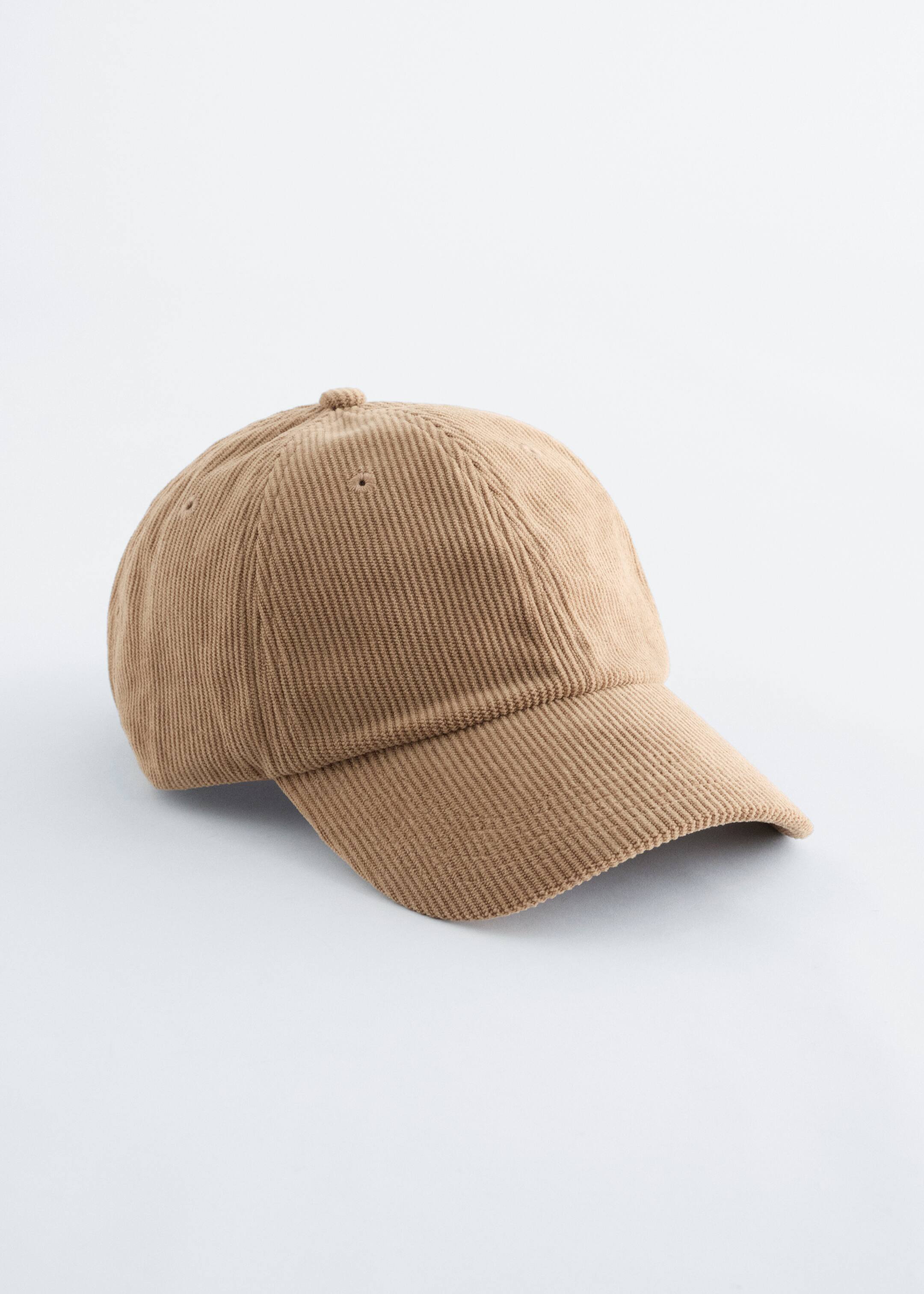 Größeres Bild ansehen: Basecap aus Cord - Beige - Ladies | H&M DE 1