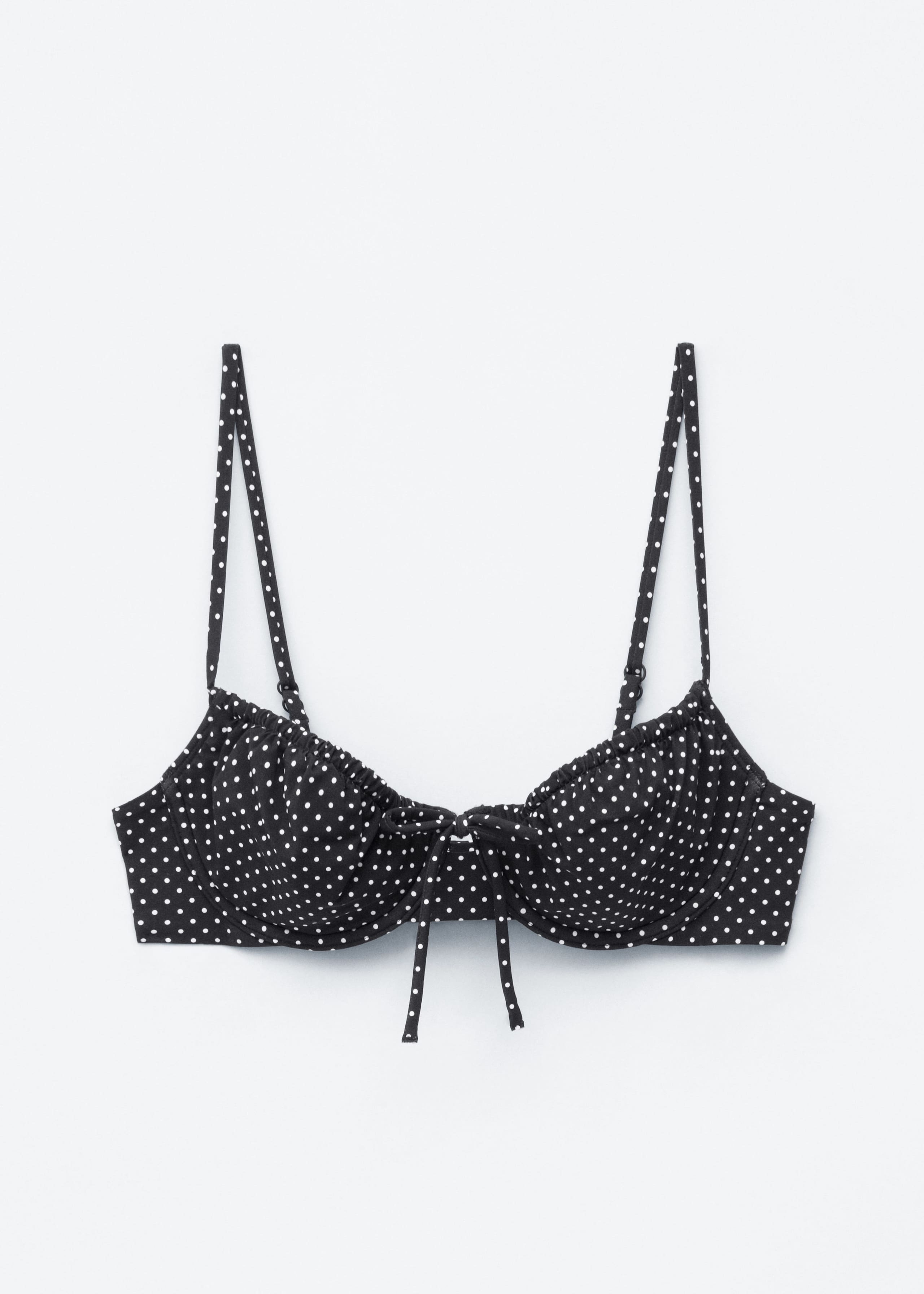 Image of Top bikini con ferretto e fiocco