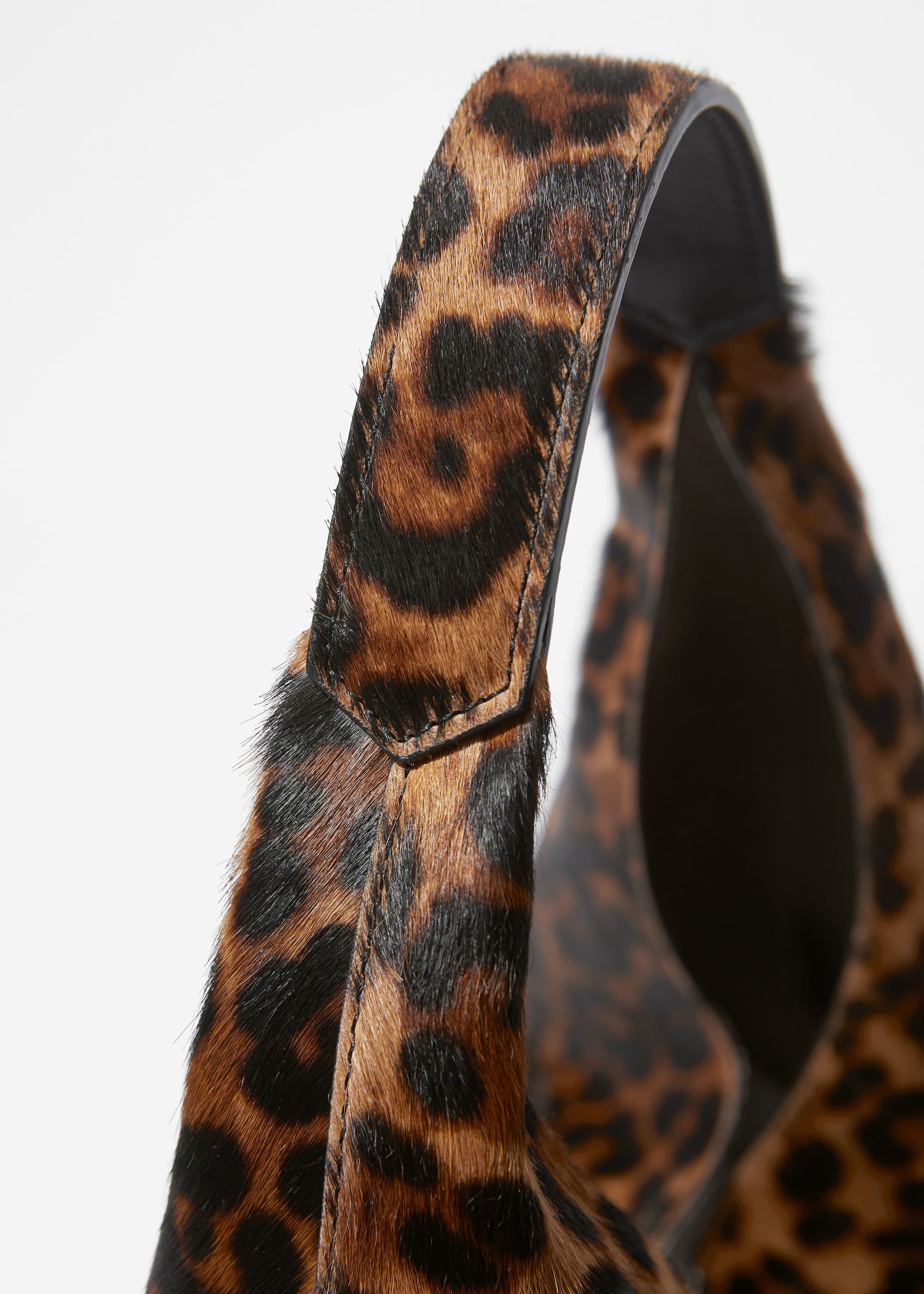View larger image: Leopard-Print Leather Tote Bag - Leopard - Ladies | H&M GB 4