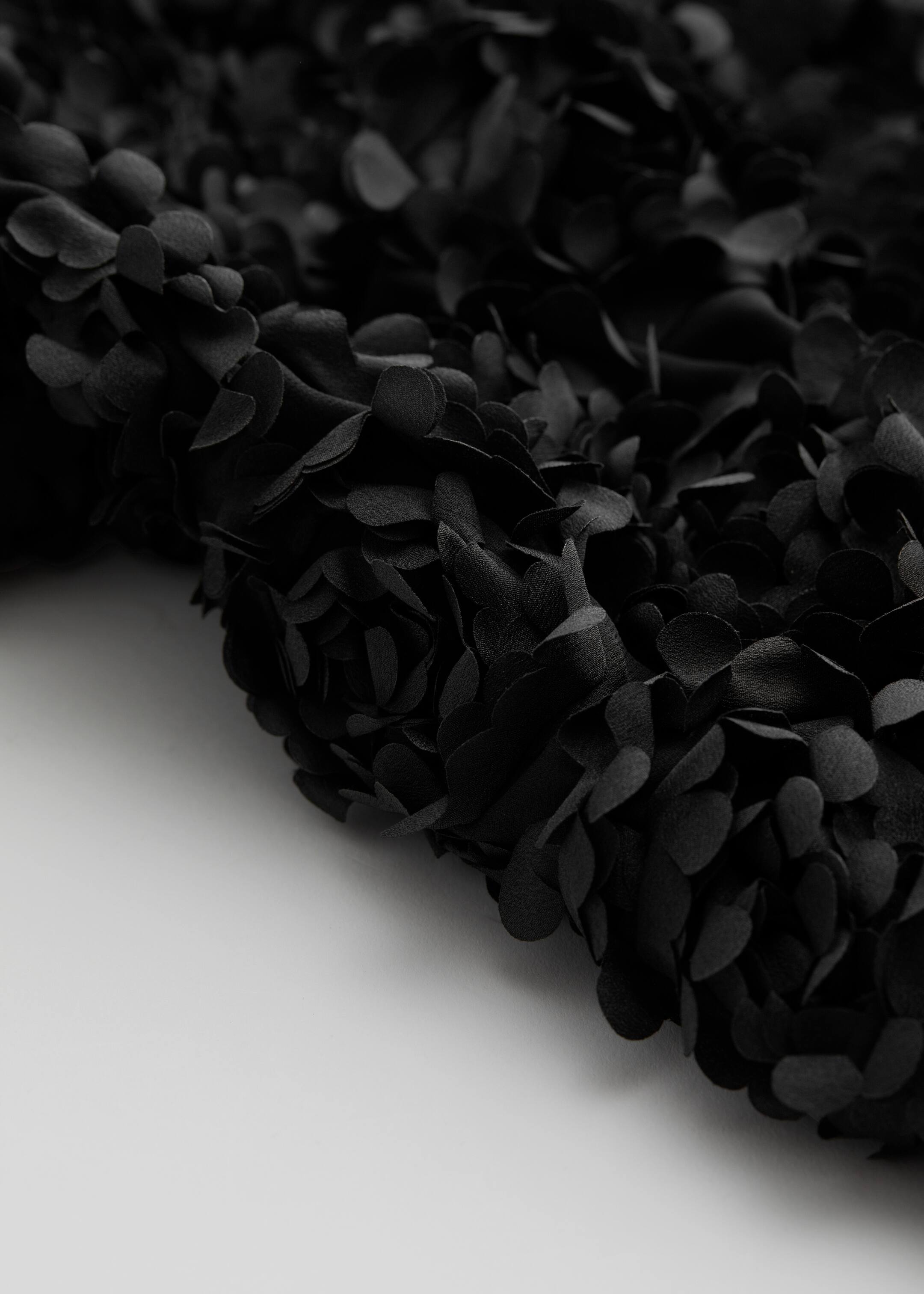 Se større billede: Minikjole med blomsterapplikationer - Sort - DAME | H&M DK 2