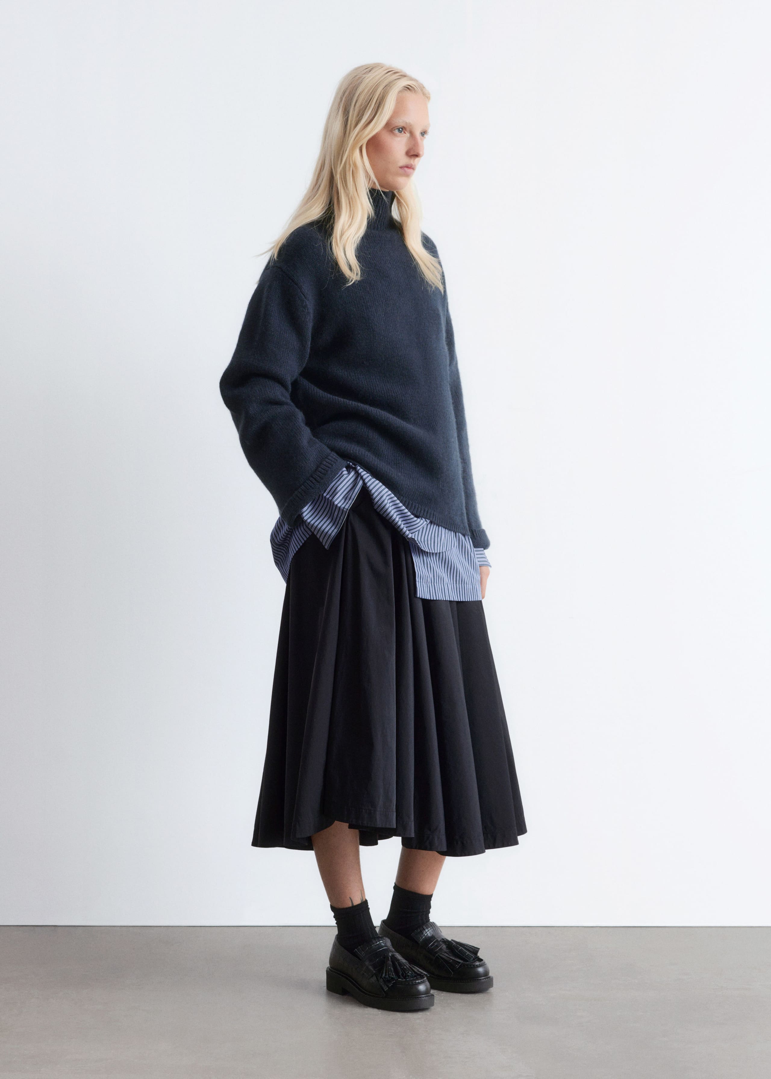 Image of Rollkragenpullover aus Kaschmir-Mix