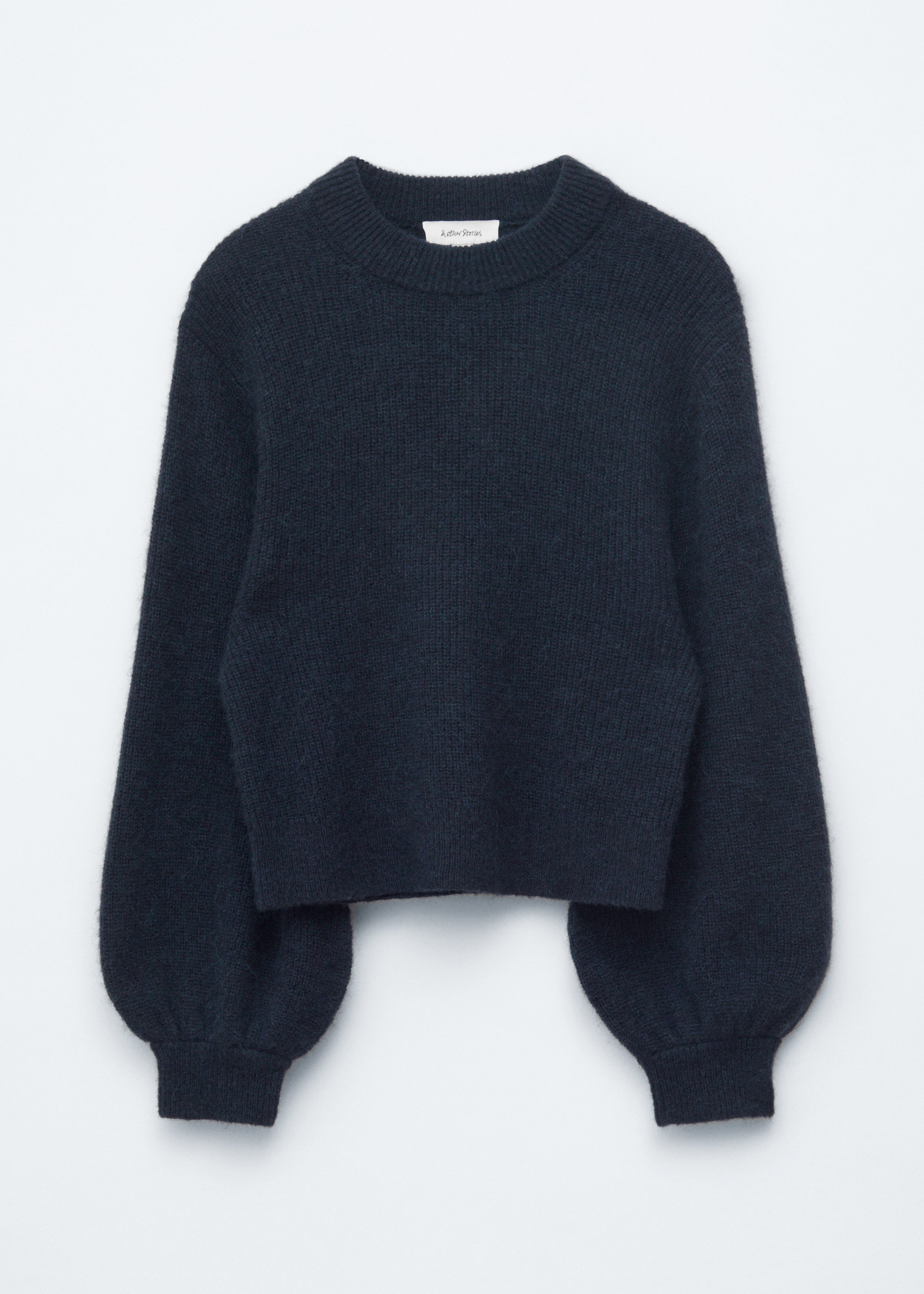 Mohair-Blend Jumper - Dark Blue - Sweaters - & Other Stories DE