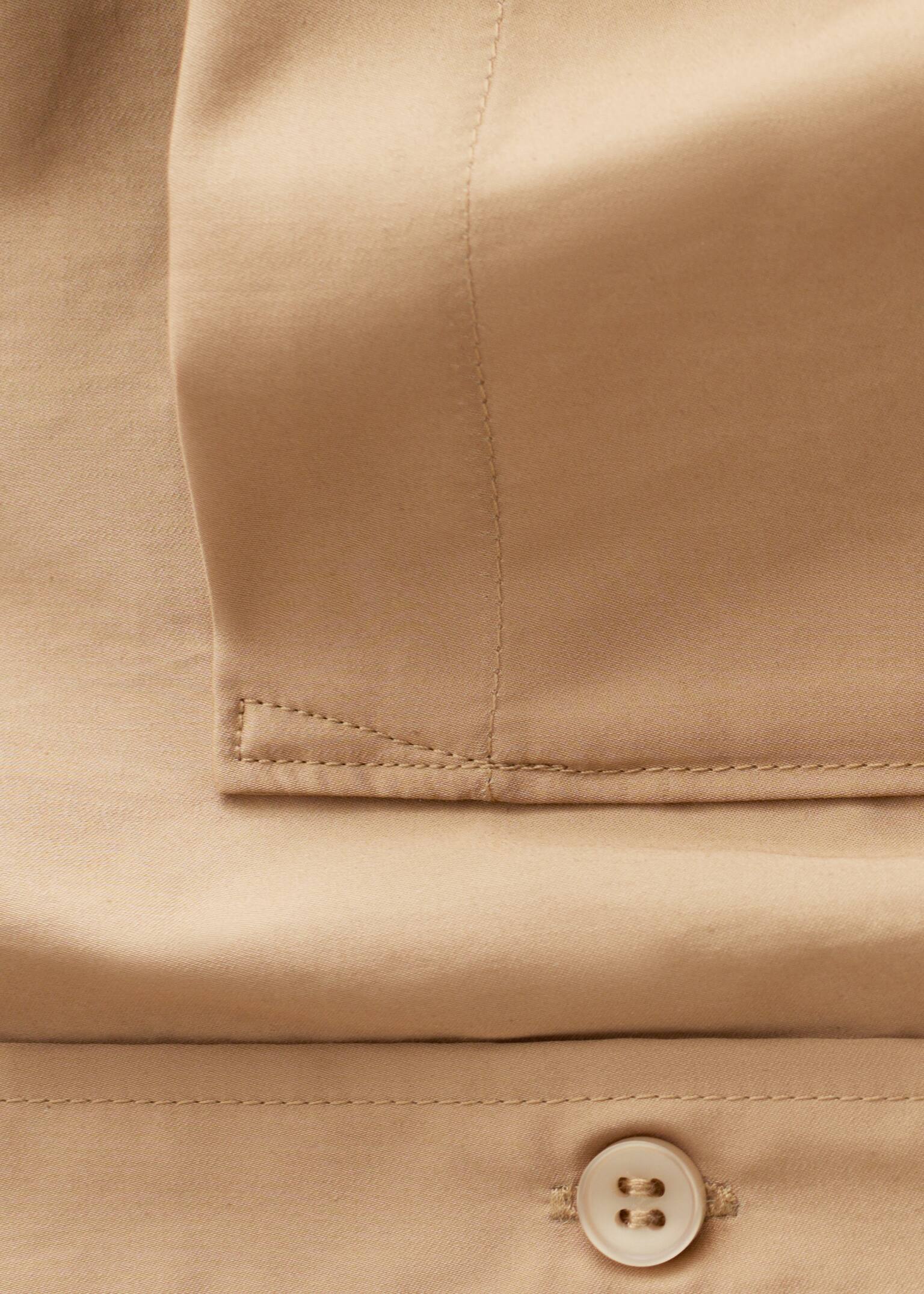 Cotton Shirt - Dark Beige - 7