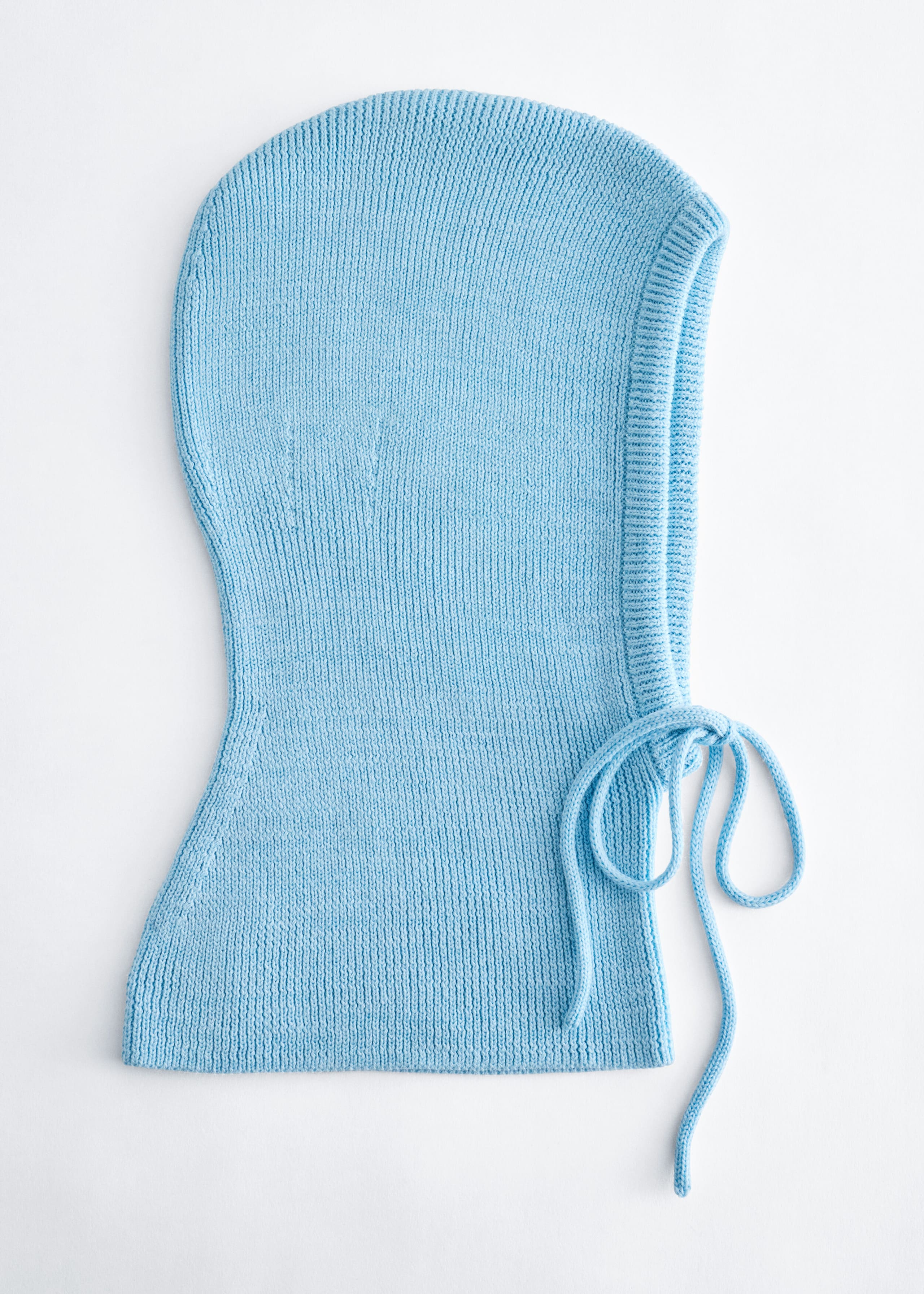 Oversized Wool Balaclava - Black - Still Life