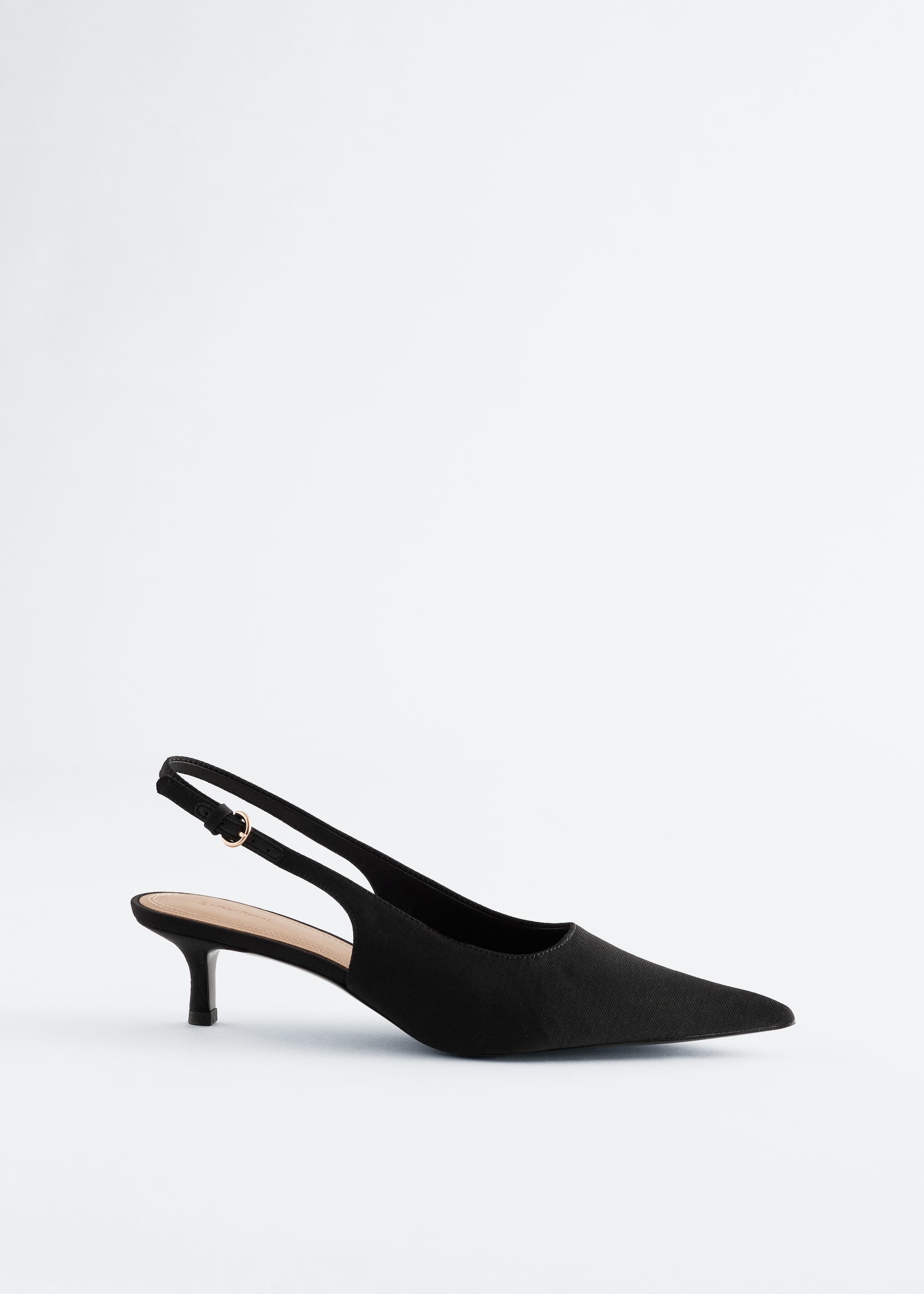 View larger image: Classic Satin Pumps - Black satin - Ladies | H&M GB 1