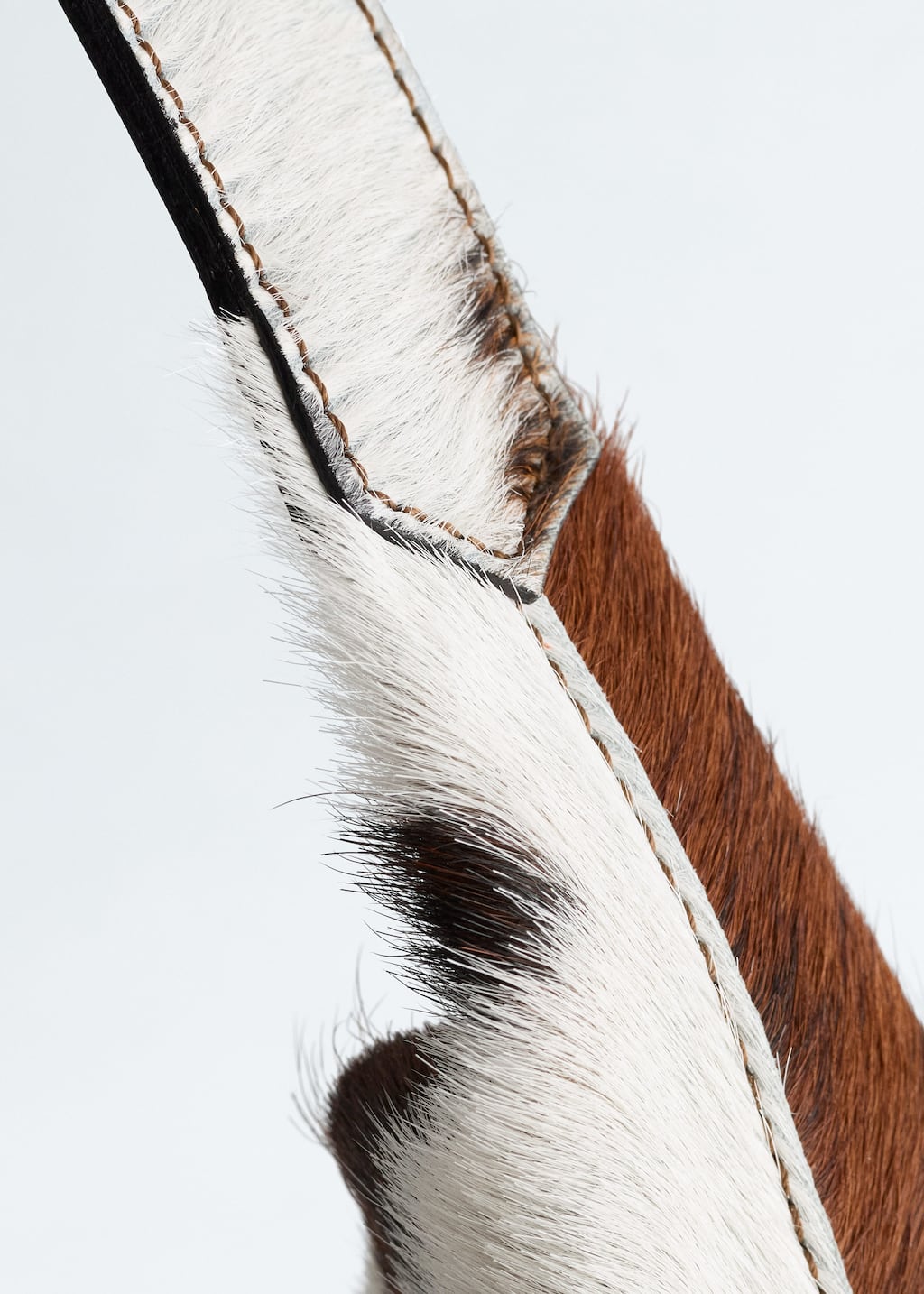 Image of Animal-Print Leather Tote