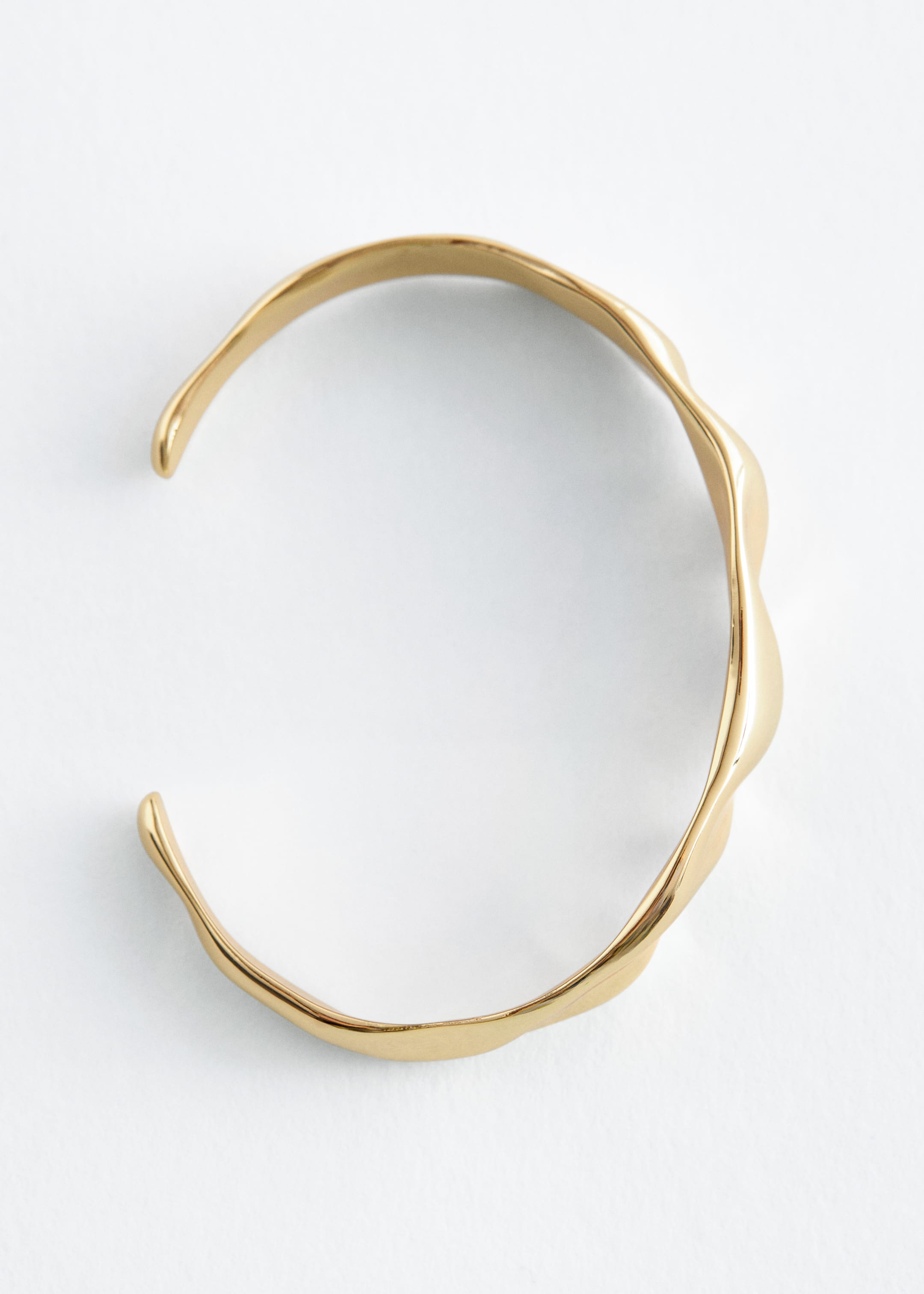 Agrandir l'image: Bracelet manchette irrégulier - Doré - FEMME | H&M FR 1