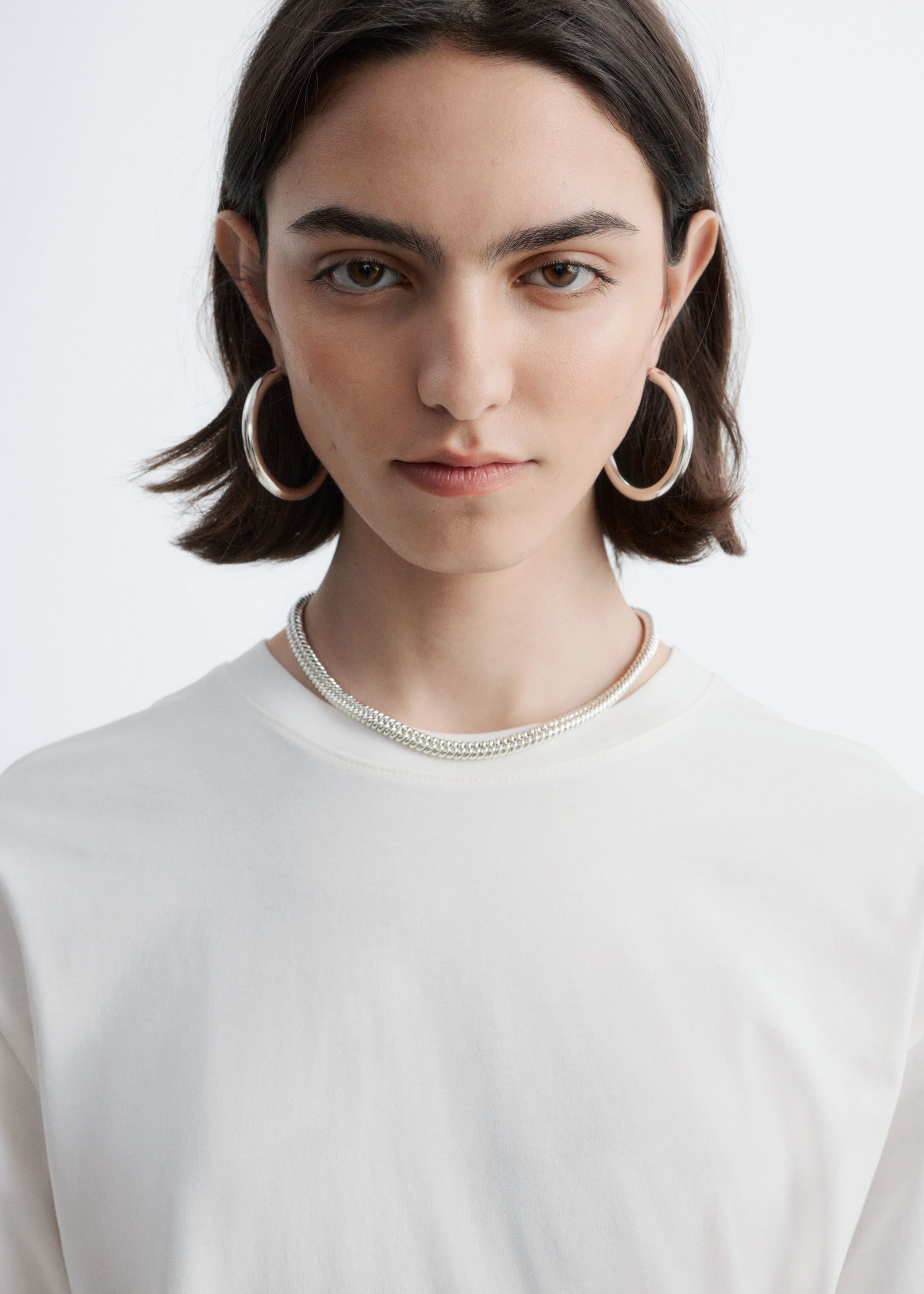 Image of Maglia in jersey a maniche lunghe