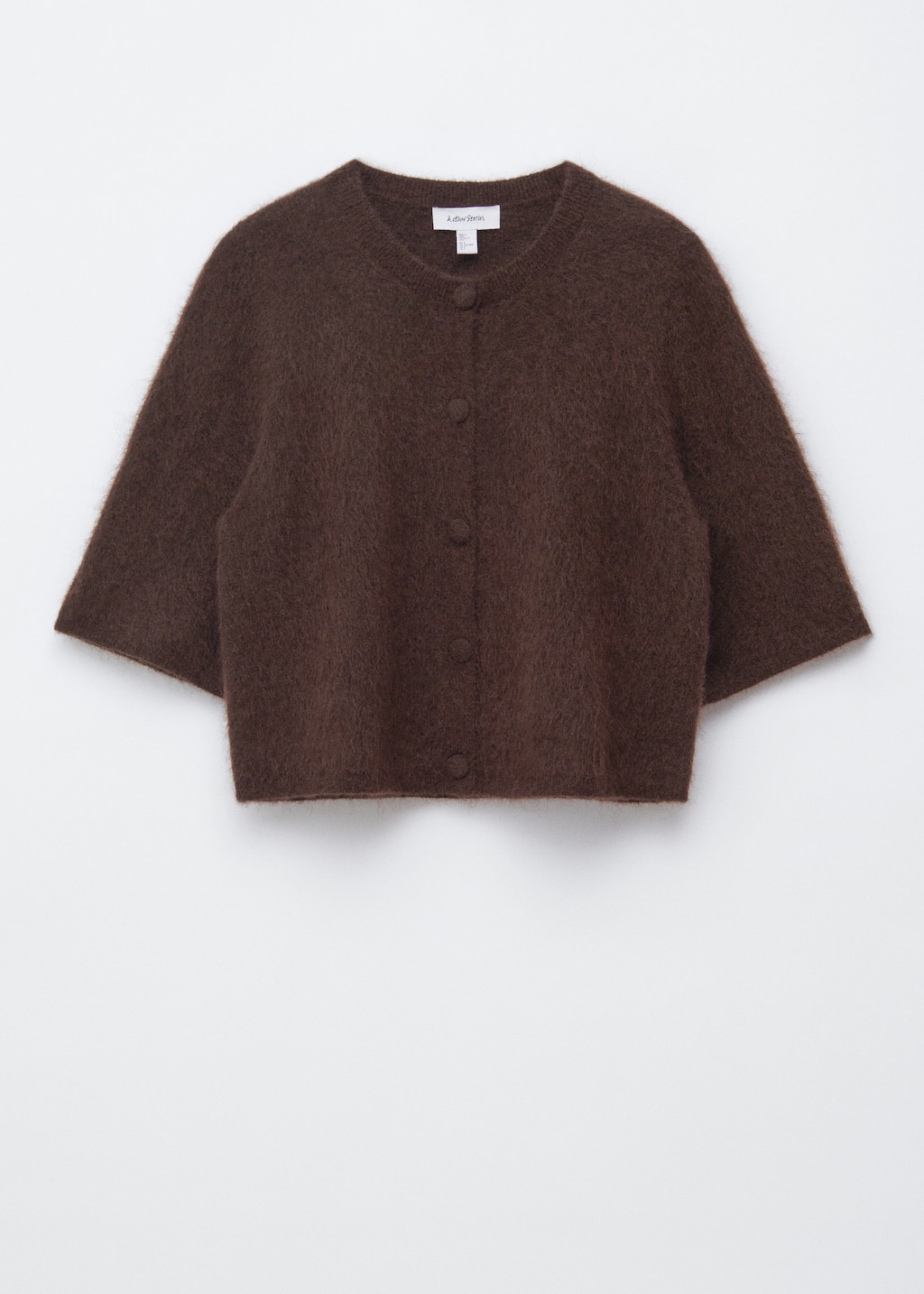 Image of Knitted Mohair-Blend Cardigan