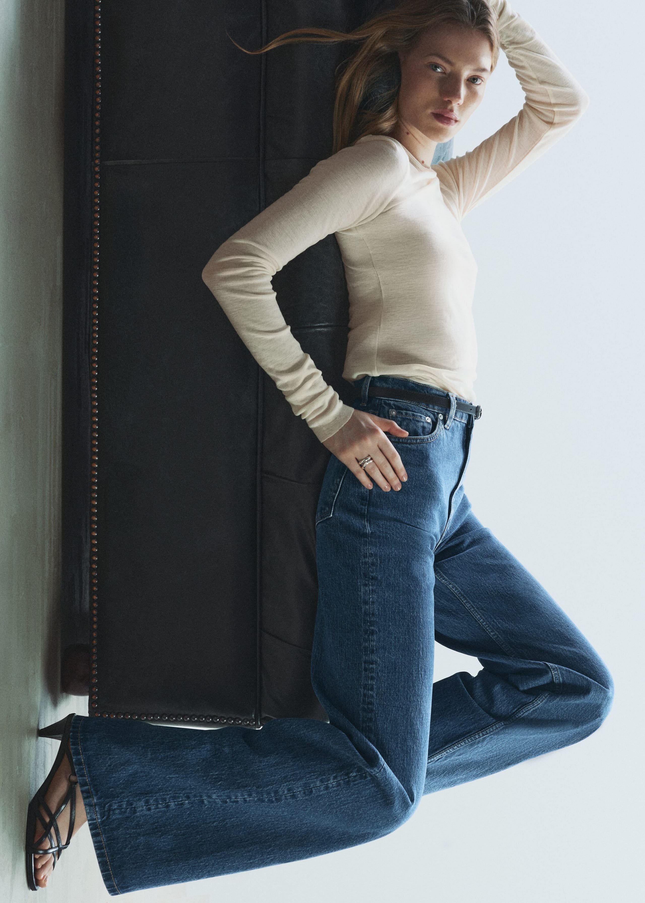 Image of Wide-Leg Jeans