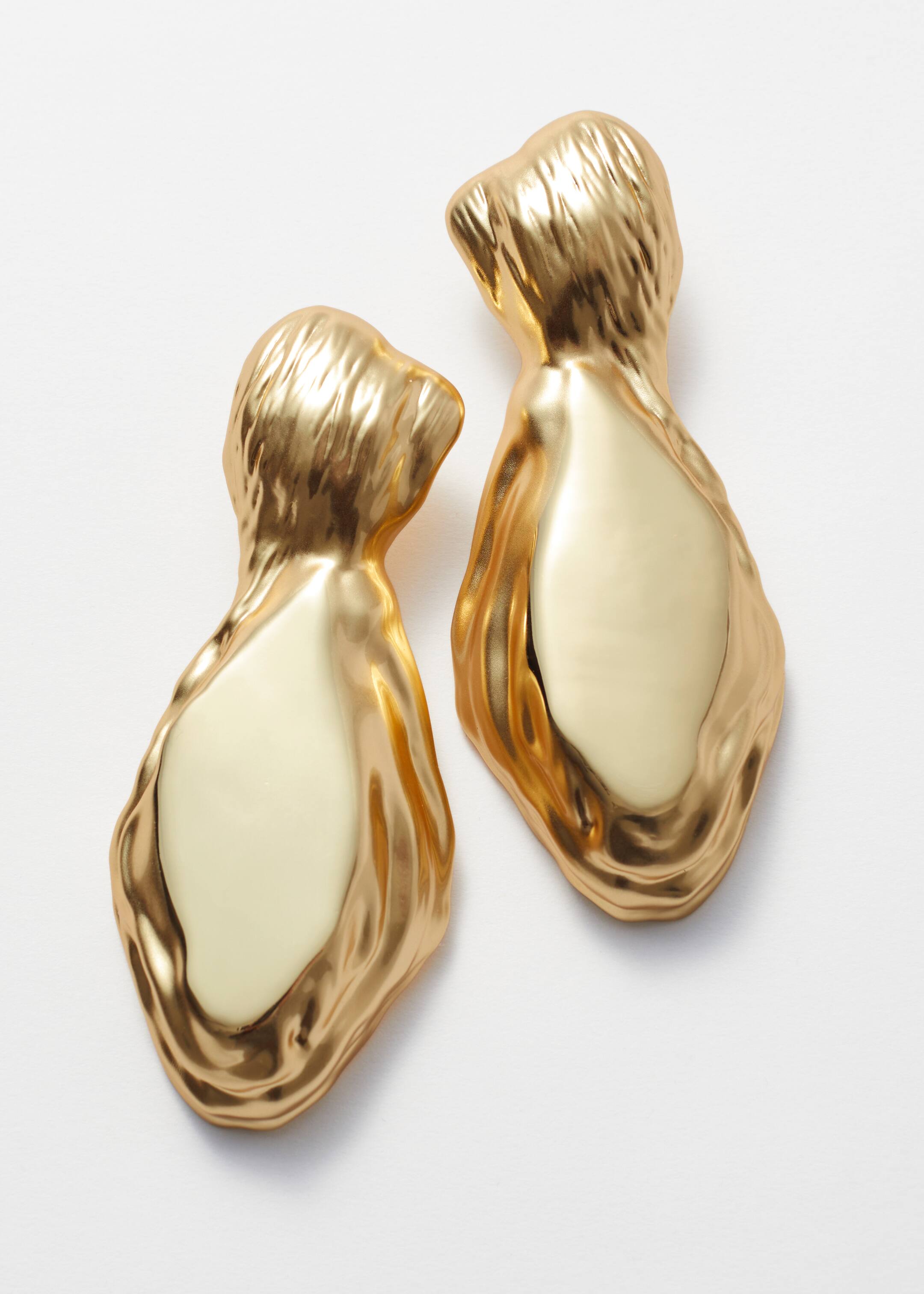 Nagyobb kép megtekintése: Sculptural Clip Earrings - Arany - NŐI | H&M HU 2