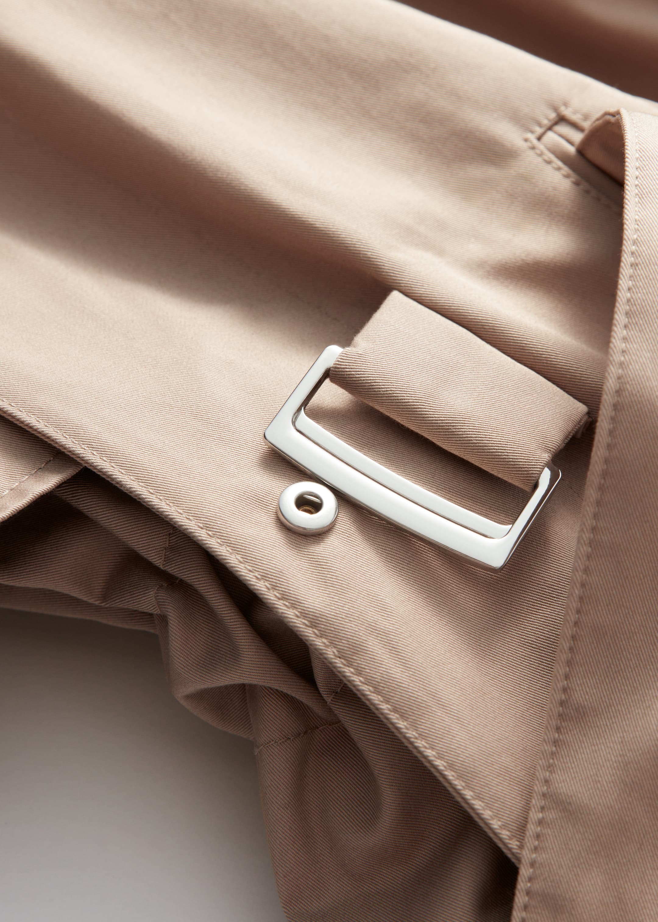 Größeres Bild anzeigen: Trenchcoat mit Tunnelkragen - Beige - Ladies | H&M AT 3