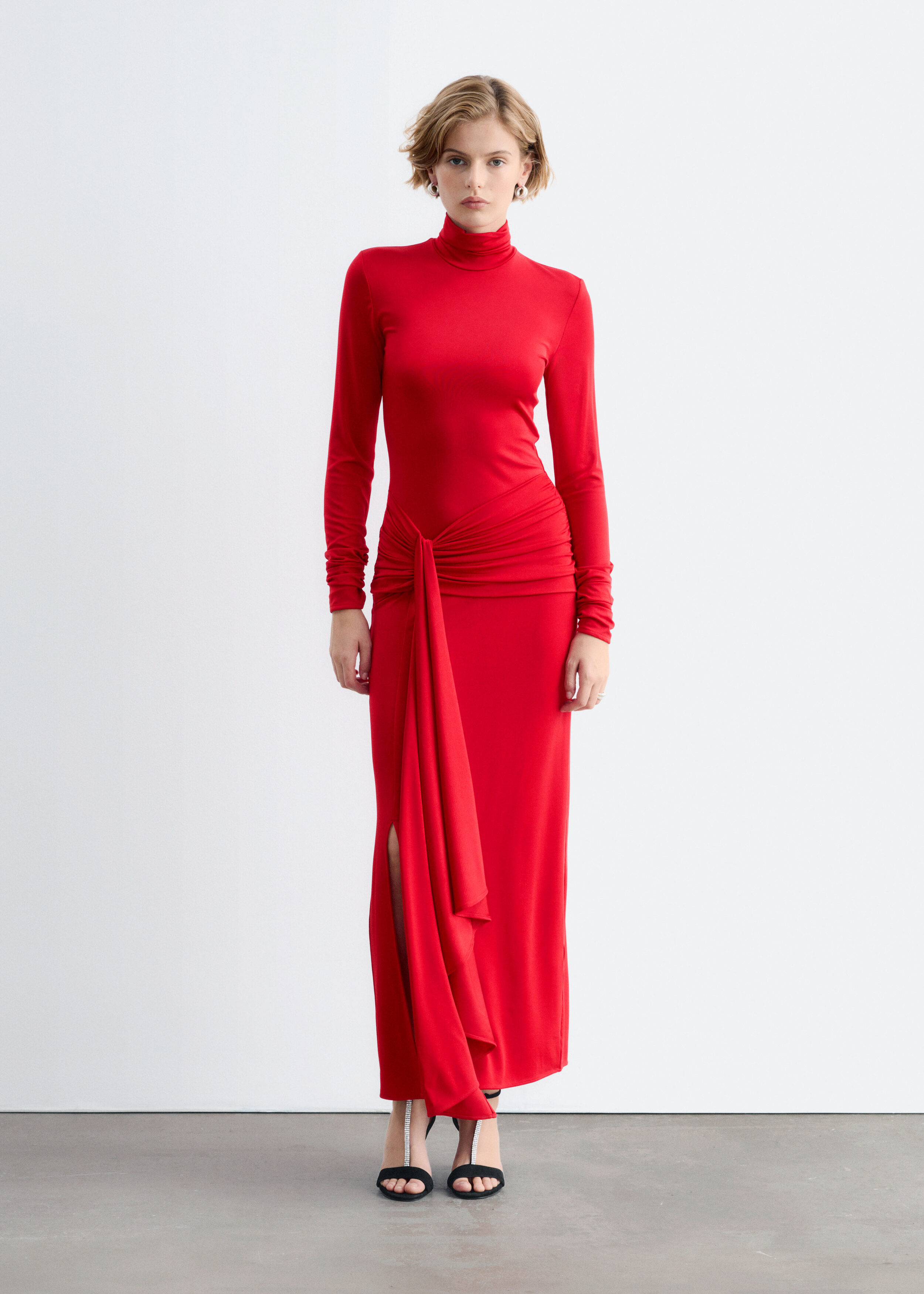 Draped Waist Jersey Dress by & Other Stories