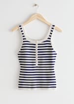 Navy/White Stripes