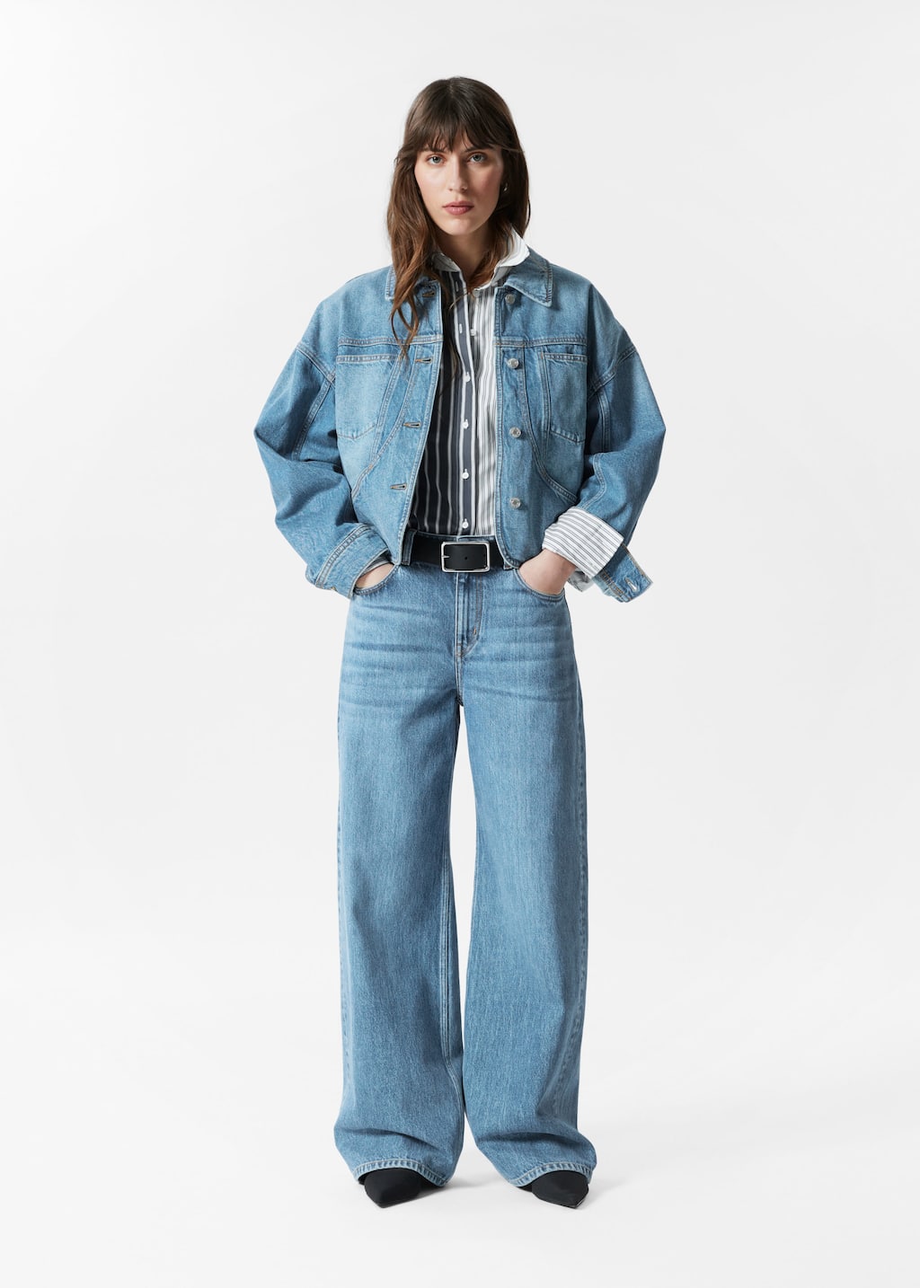 Image of Boxy Denim Jacket