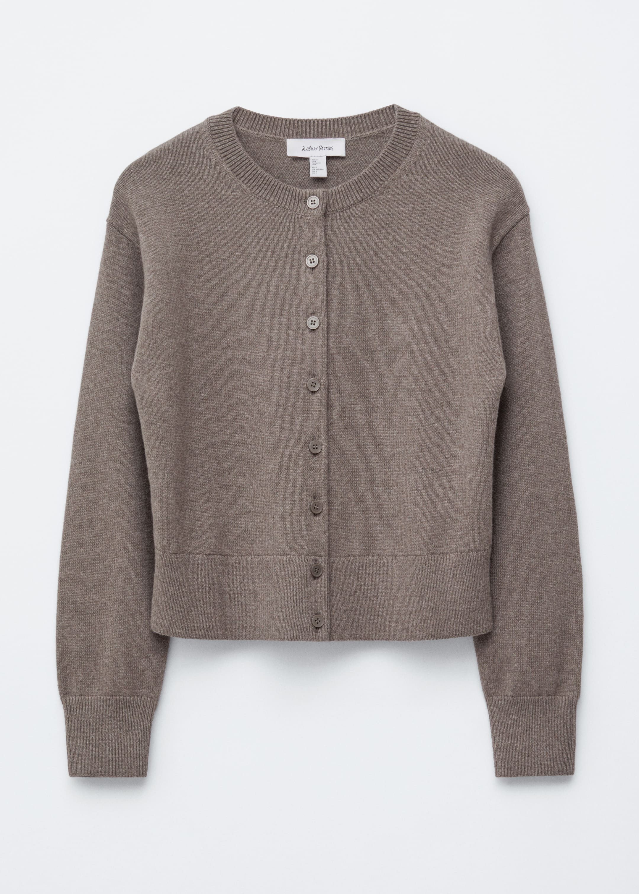 Ver imagem maior: Cardigan de mistura de lã - Toupeira - SENHORA | H&M PT 6