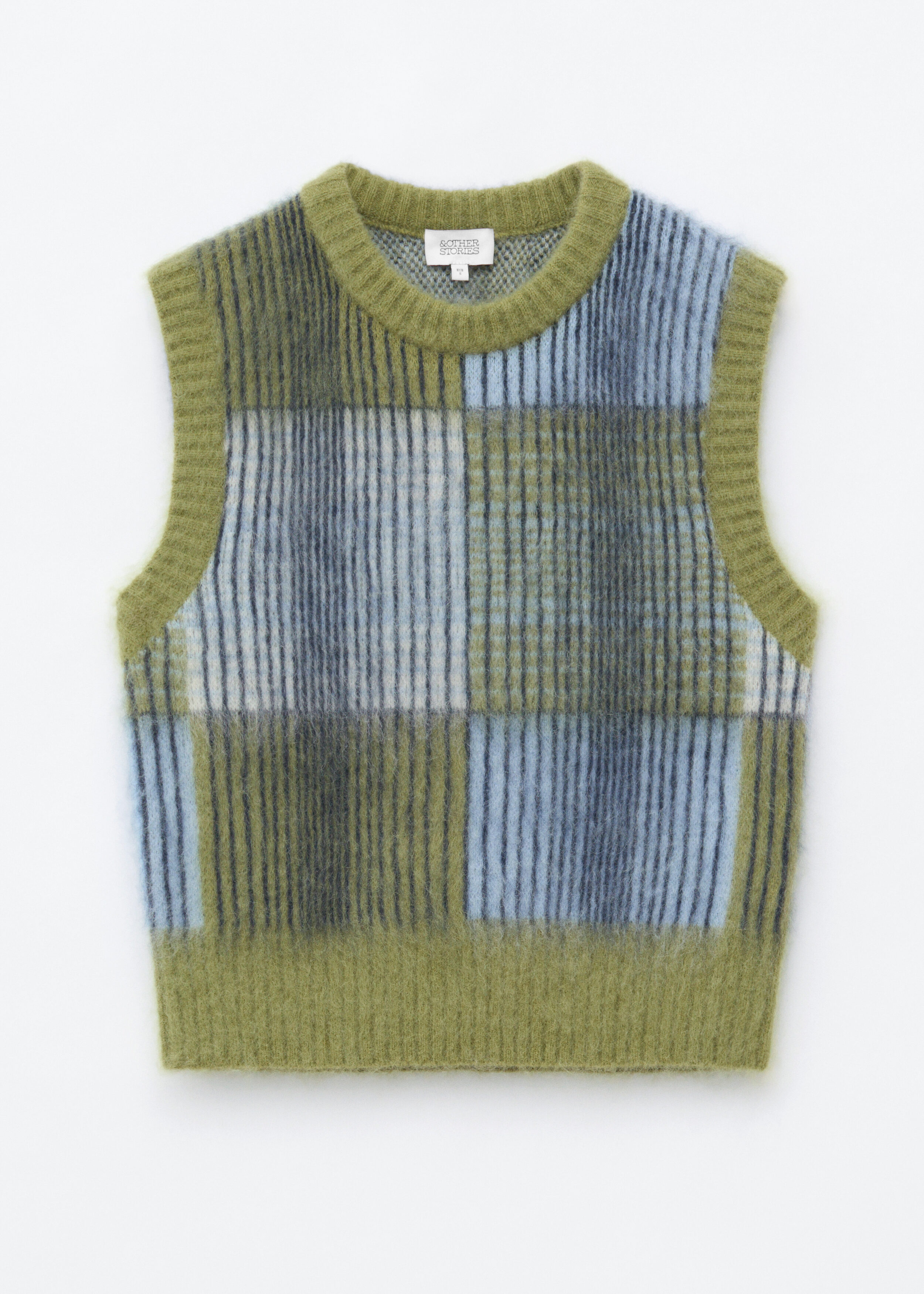 Knitted Zip-Up Vest - Brown - Sweaters - & Other Stories US