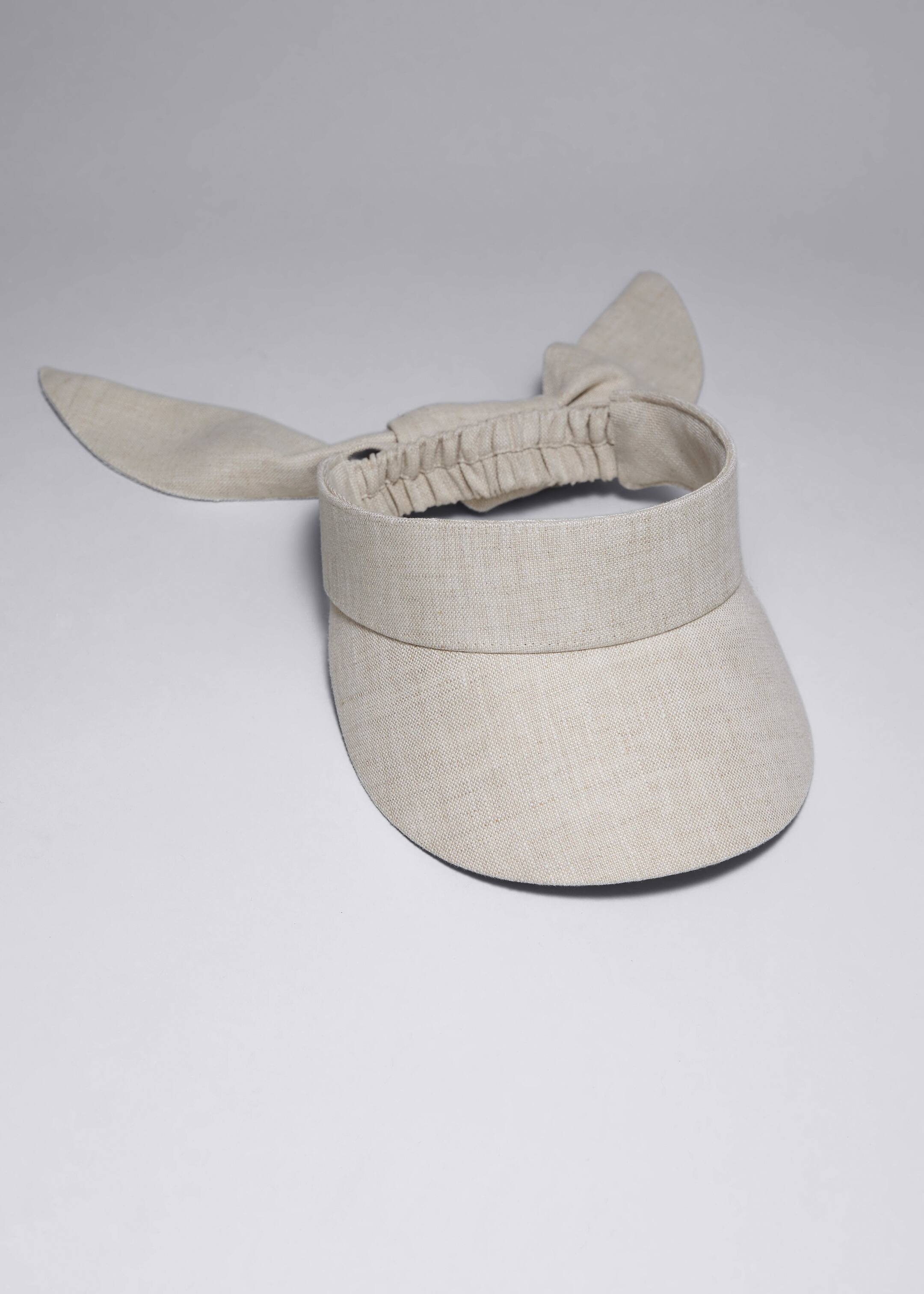 View larger image: Linen Visor - White - Ladies | H&M GB 1