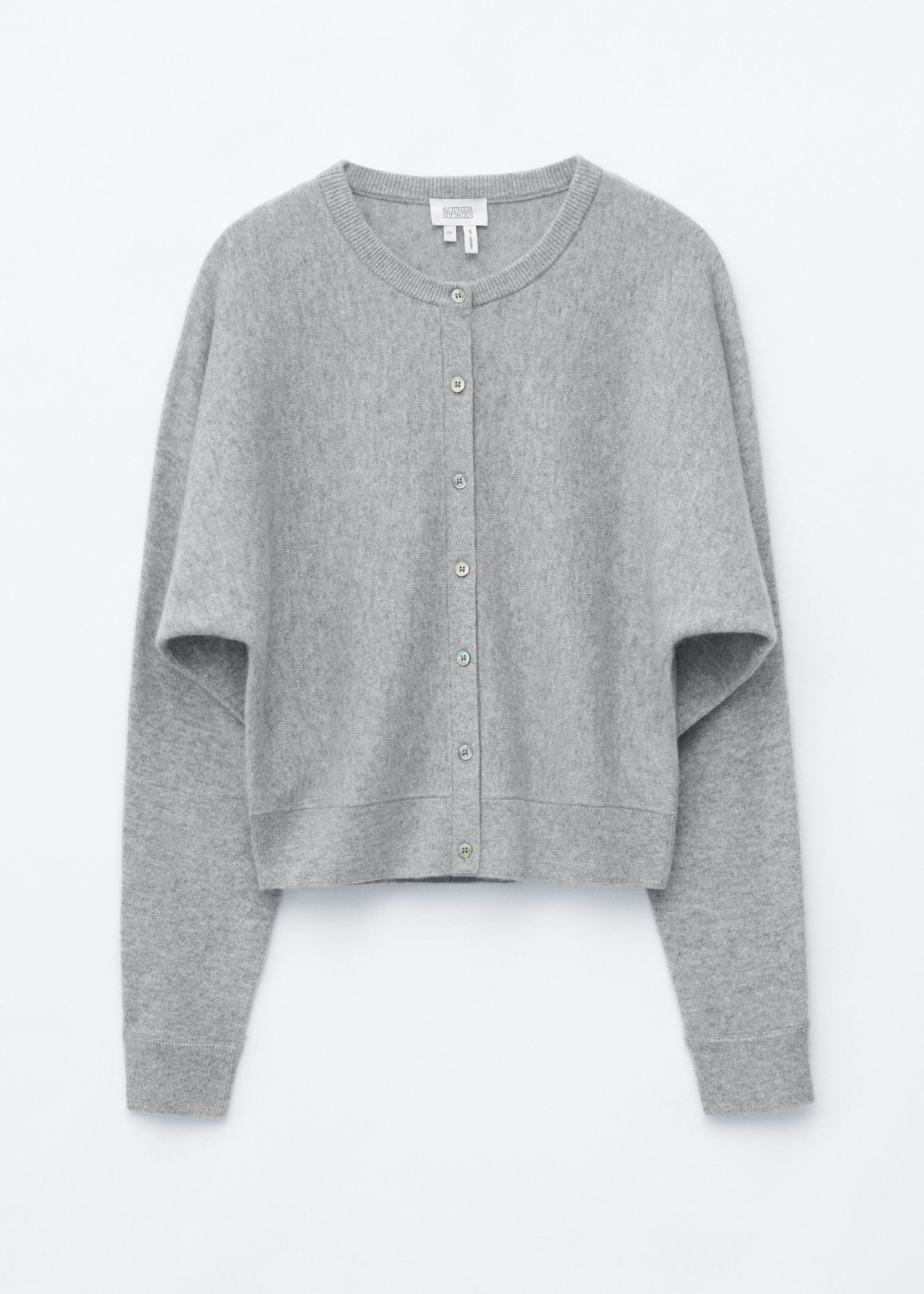Cashmere Cardigan - Grey - Still Life