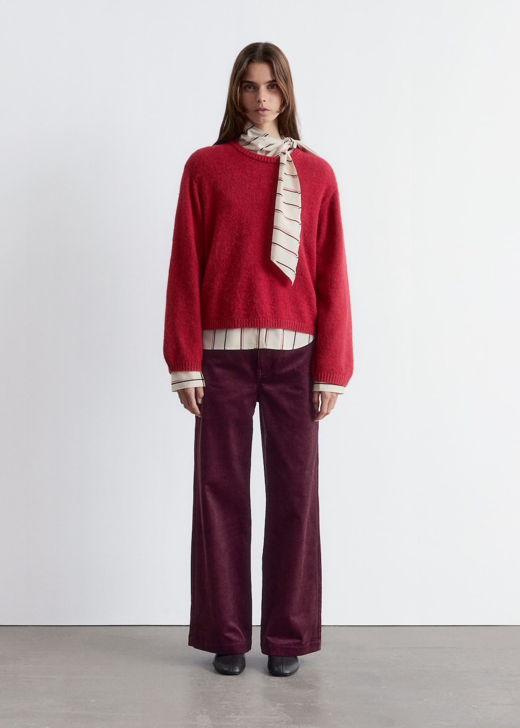 Image of Knitted Alpaca-Blend Sweater