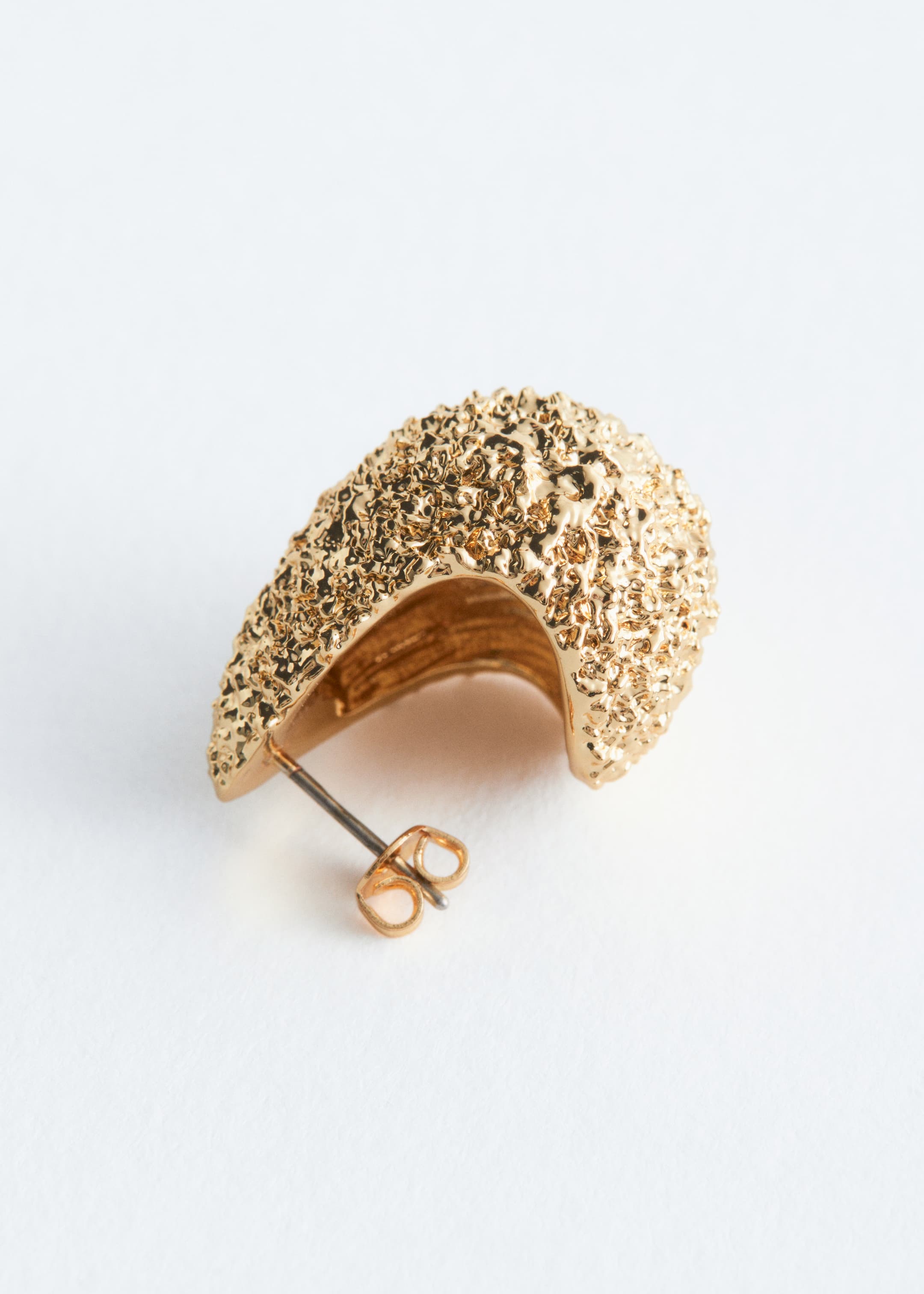 Agrandir l'image: Boucles d’oreilles bombées à la finition texturée - Doré - FEMME | H&M FR 3