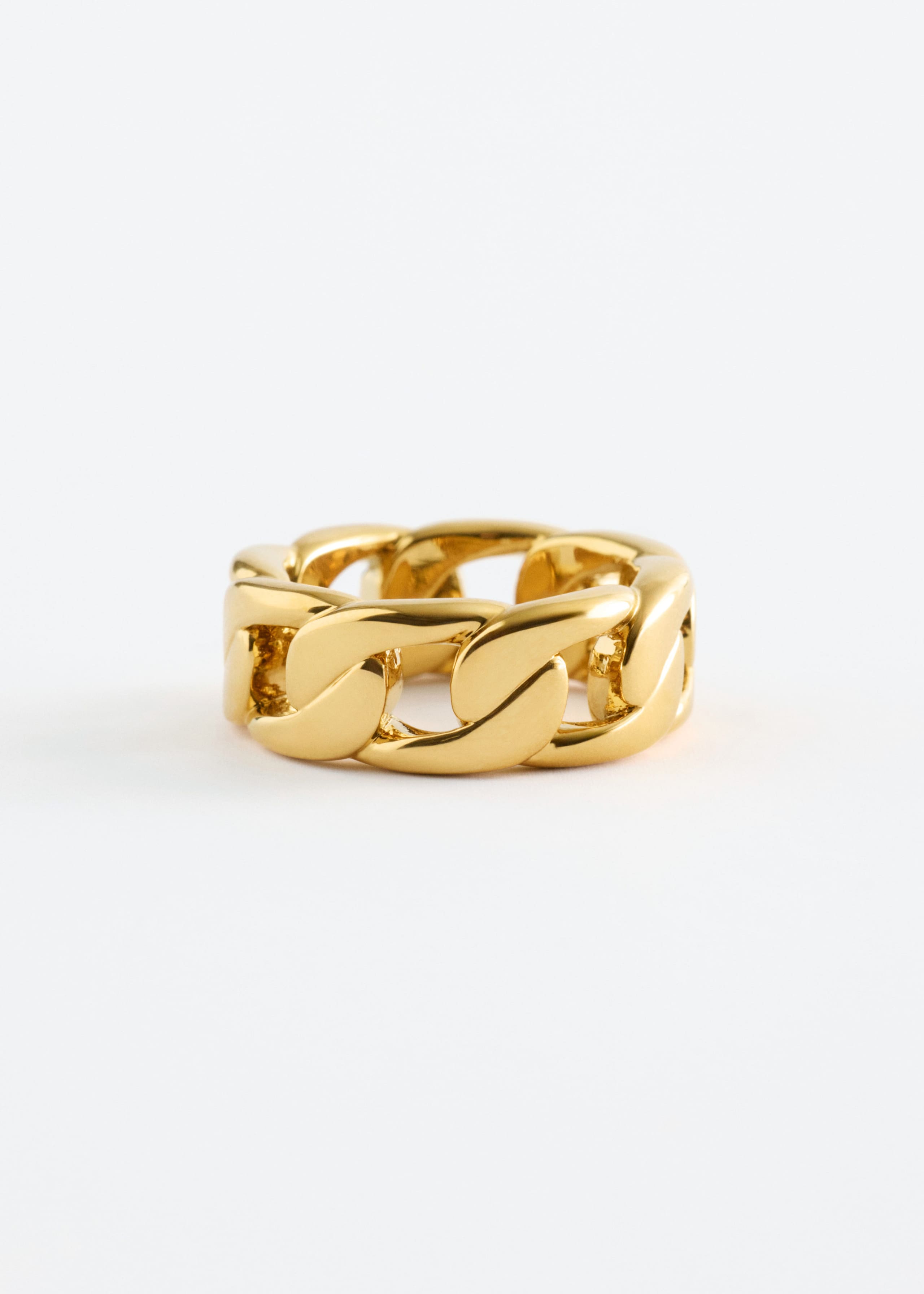 Chunky Chain Ring - Gold - Still Life