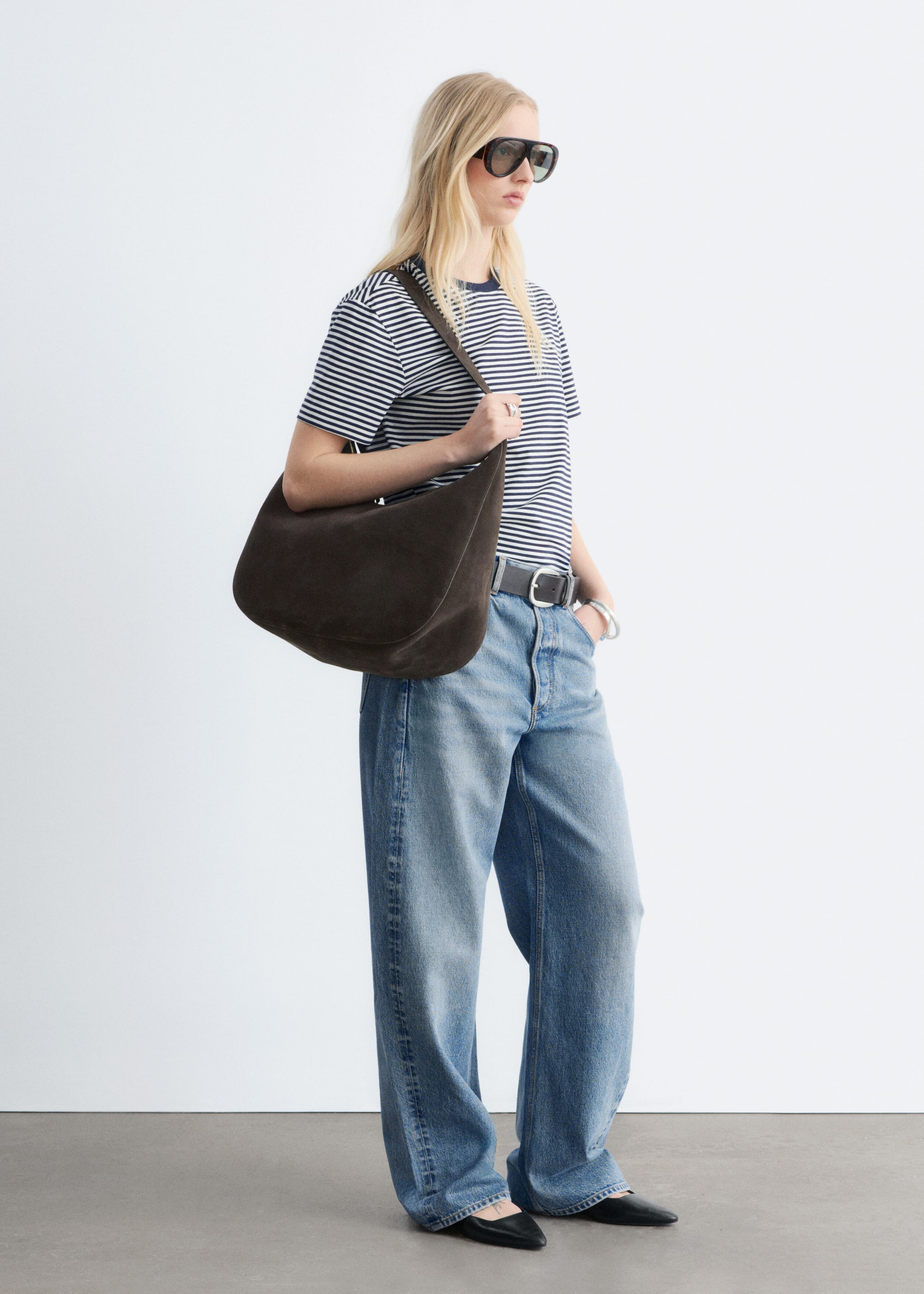 Image of Cotton Crew-Neck T-Shirt