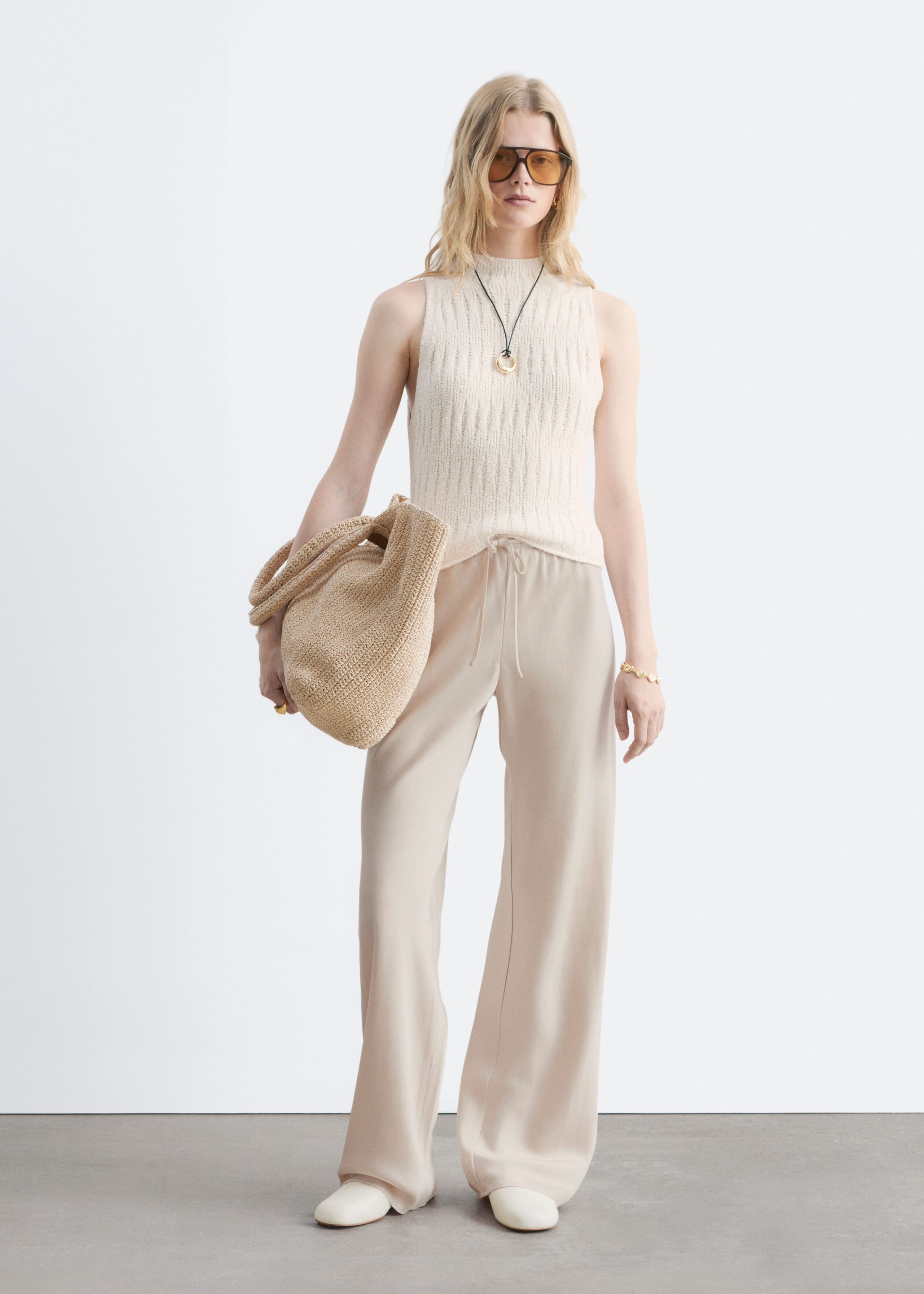 Mules slip on in pelle - Nero - Lookbook